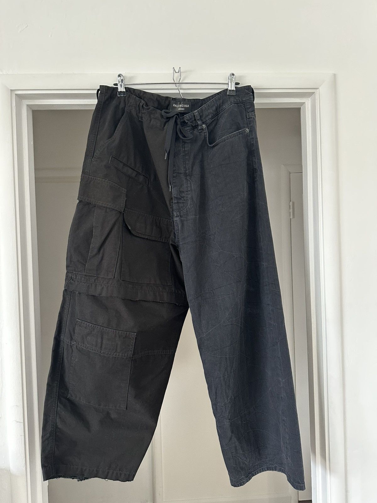 Balenciaga Balenciaga Summer24 Hybrid Japanese Denim Pants Size US 32 / EU 48 - 1 Thumbnail