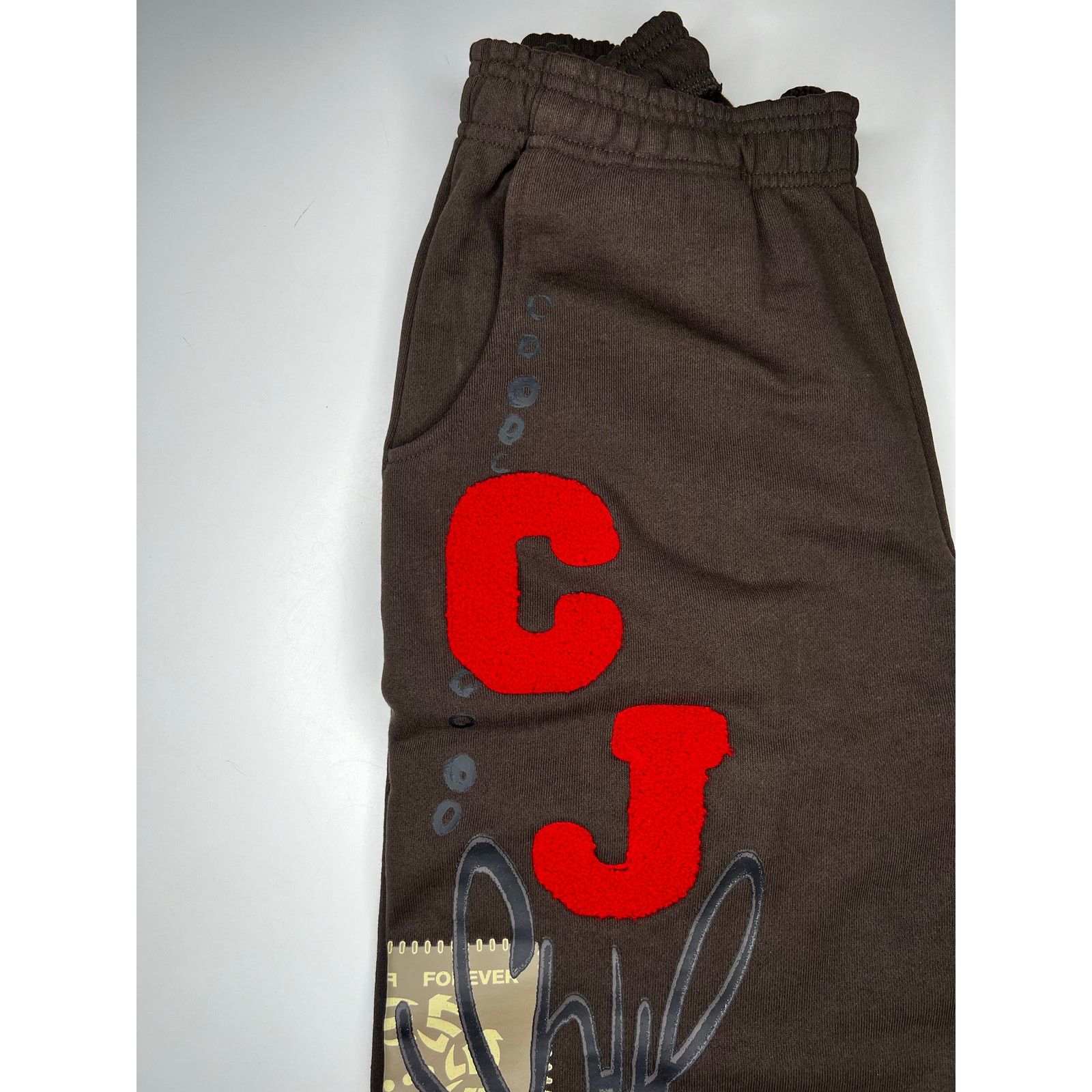 Travis Scott Travis Scott X Cactus Jack brown “Flare” Sweatpants SS22 Size US 34 / EU 50 - 4 Thumbnail