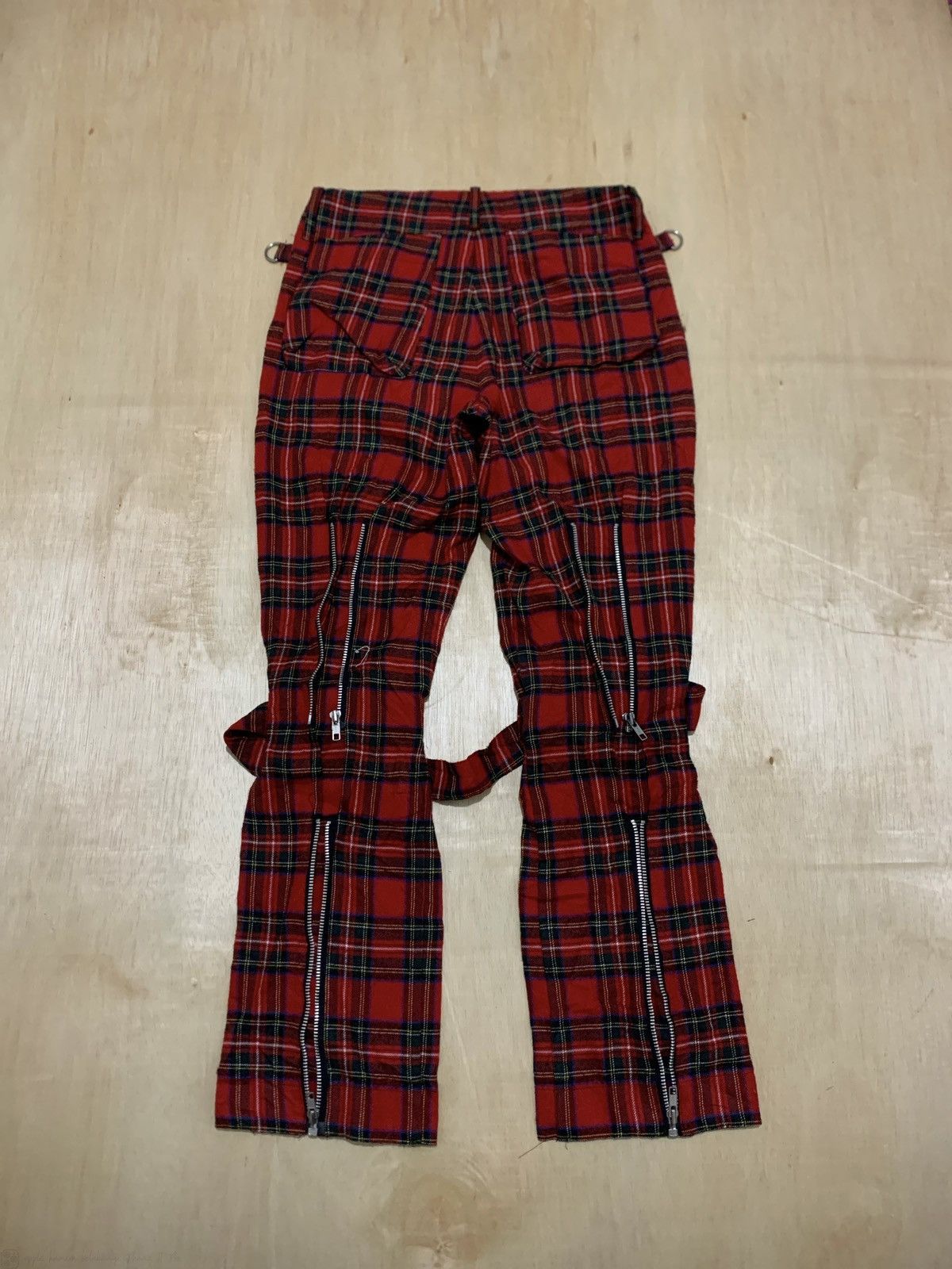 Hysteric Glamour × If Six Was Nine × Japanese Brand Y2k Liquid London Multi zipper Bondage Punk style Size US 31 - 1 Thumbnail