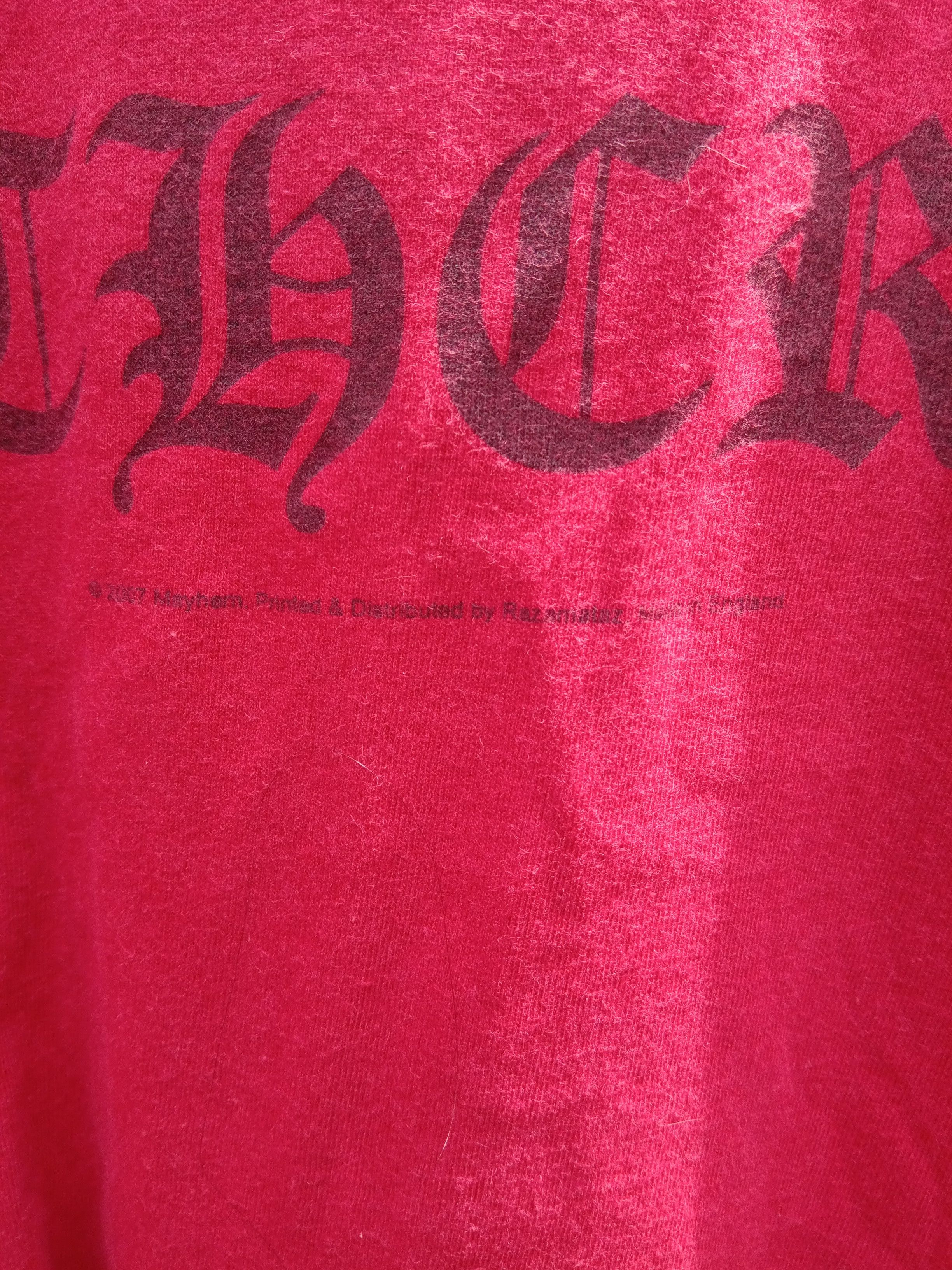 Band Tees × Vintage MAYHEM death crush Size US L / EU 52-54 / 3 - 4 Thumbnail