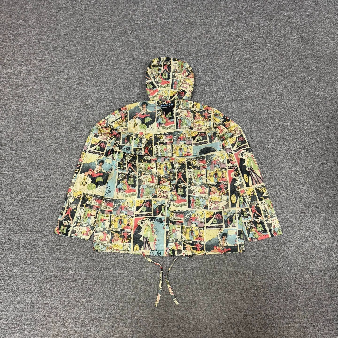 Prada Prada Collaboration Cartoon Hooded Windbreaker Size S / US 4 / IT 40 - 1 Thumbnail