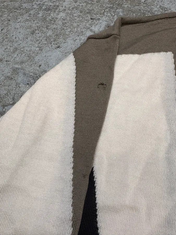 Emporio Armani × Vintage Emporio Armani Camel Structural Contemporary Sweater Size US S / EU 44-46 / 1 - 8 Thumbnail