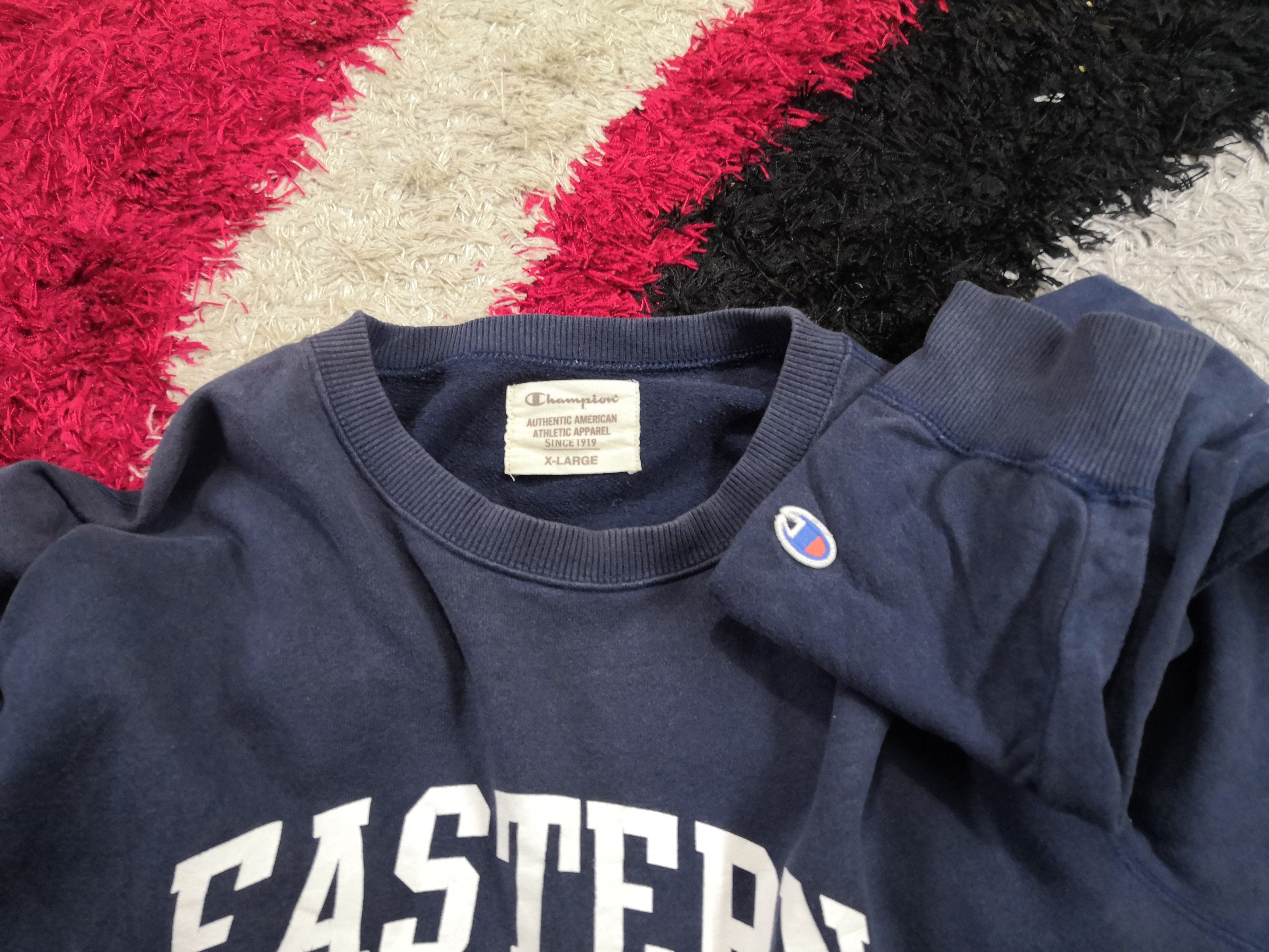 Champion Vintage 90s Champion Sweatshirt Eastern California Sweater Size US L / EU 52-54 / 3 - 3 Thumbnail