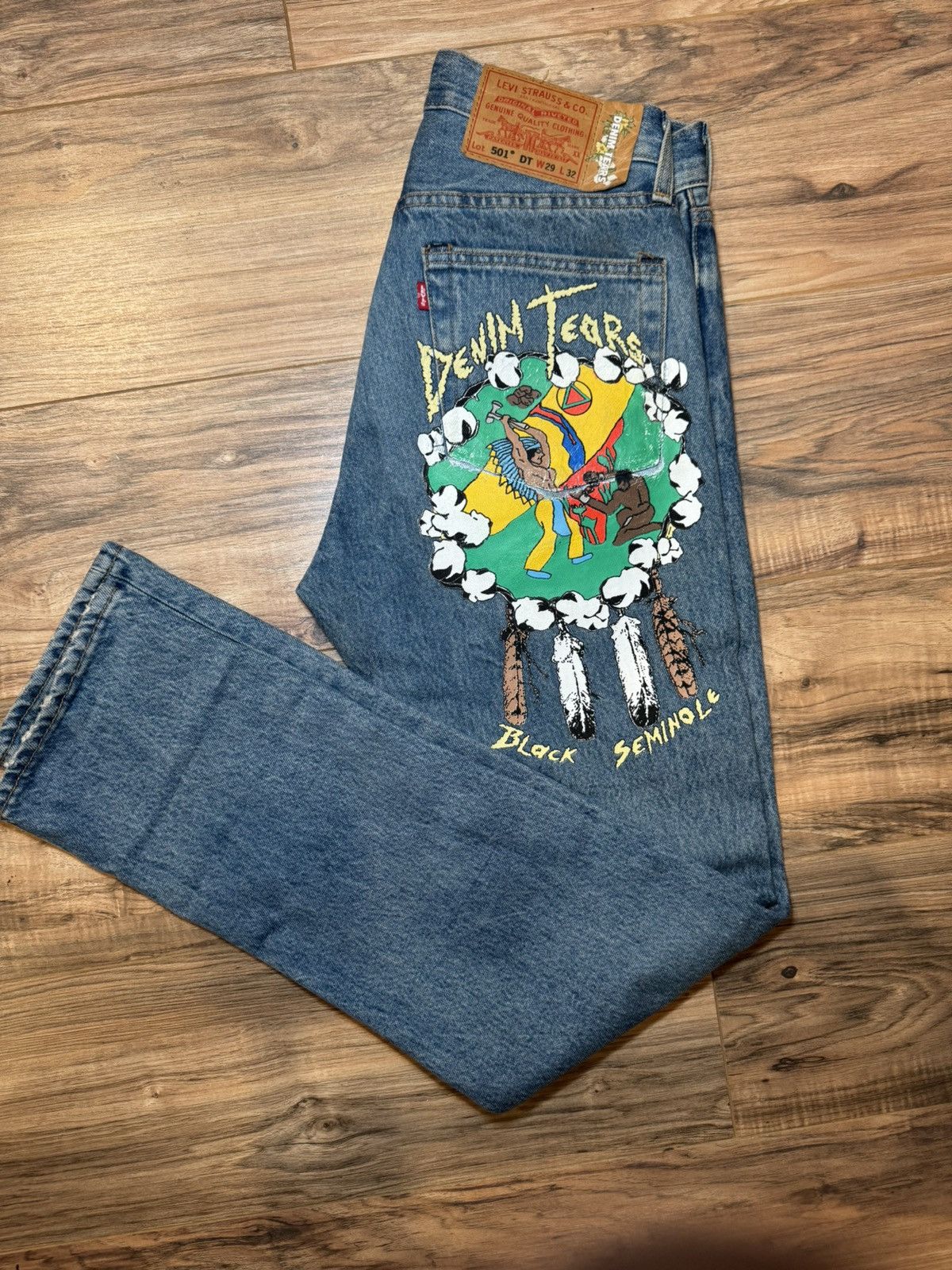 DENIM TEARS Denim Tears Onia Jean Size US 29 - 2 Thumbnail