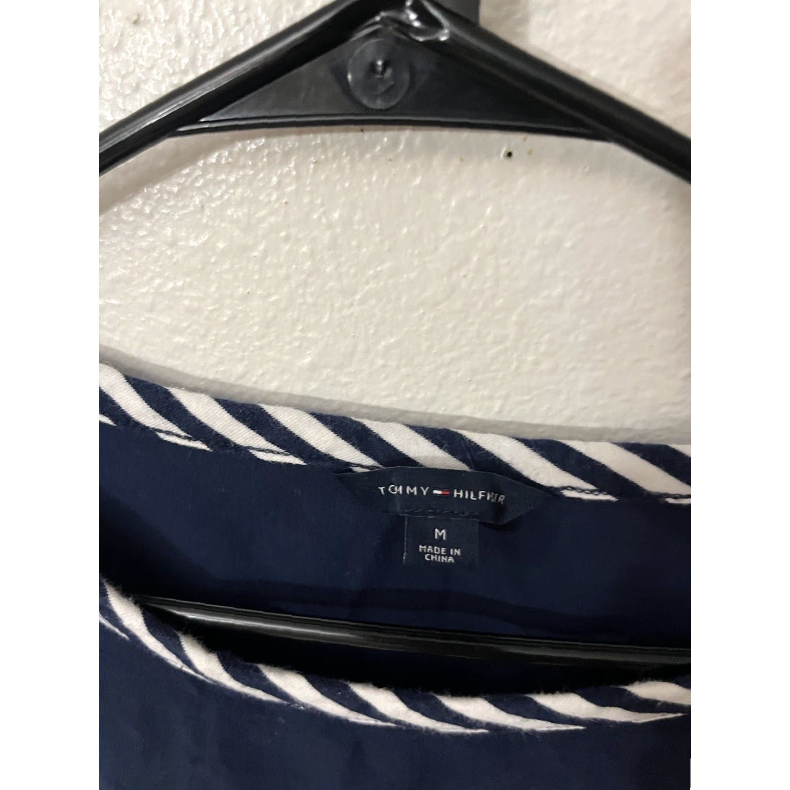 Tommy Hilfiger Tommy Hilfiger Dress Cap Sleeve Navy Blue Knee Length Fit & Flare Pencil Dress Women M Size M / US 6-8 / IT 42-44 - 2 Thumbnail