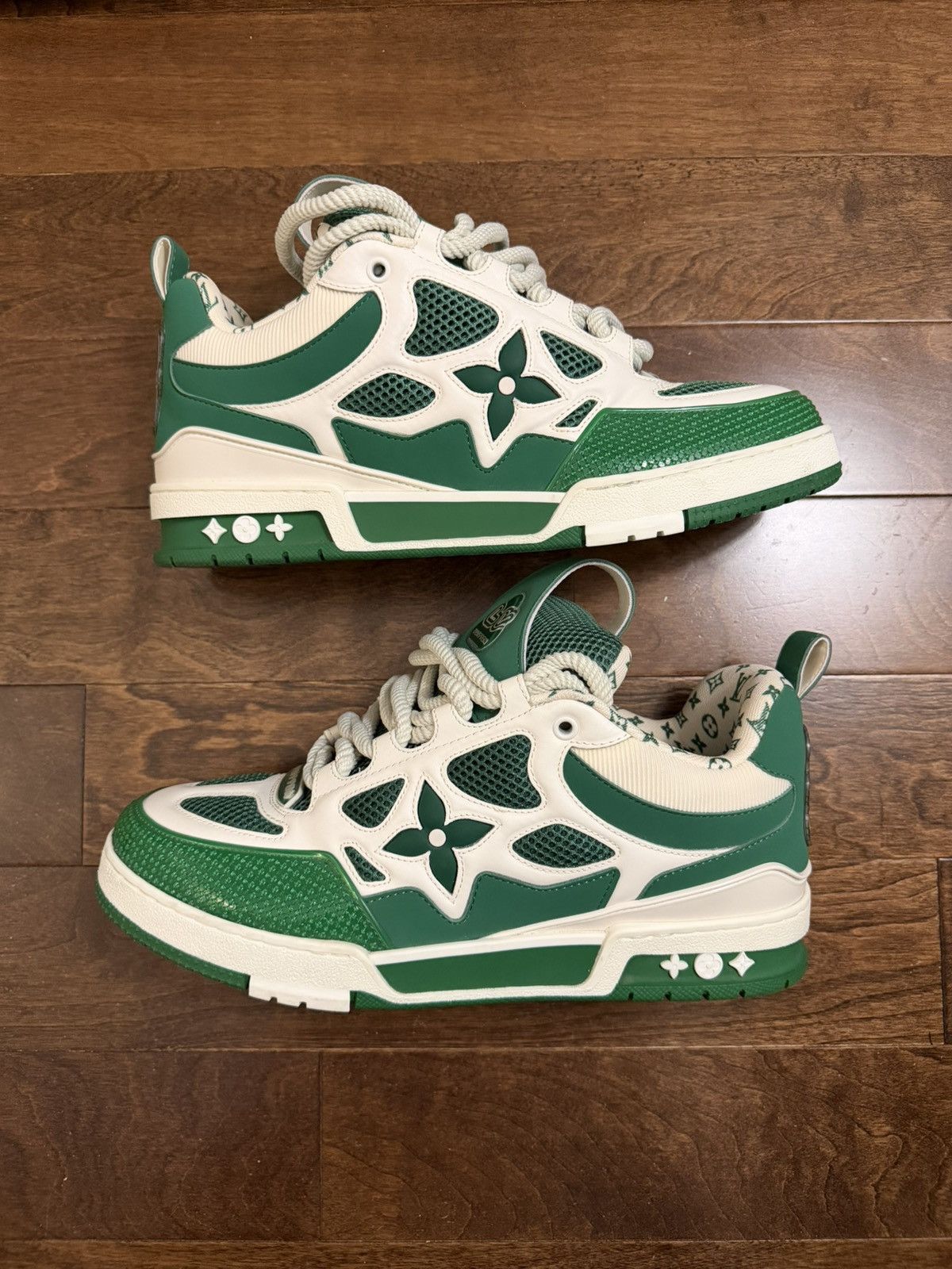 Louis Vuitton Louis Vuitton LV Skate Sneaker - Green Size US 10.5 / EU 43-44 - 1 Thumbnail