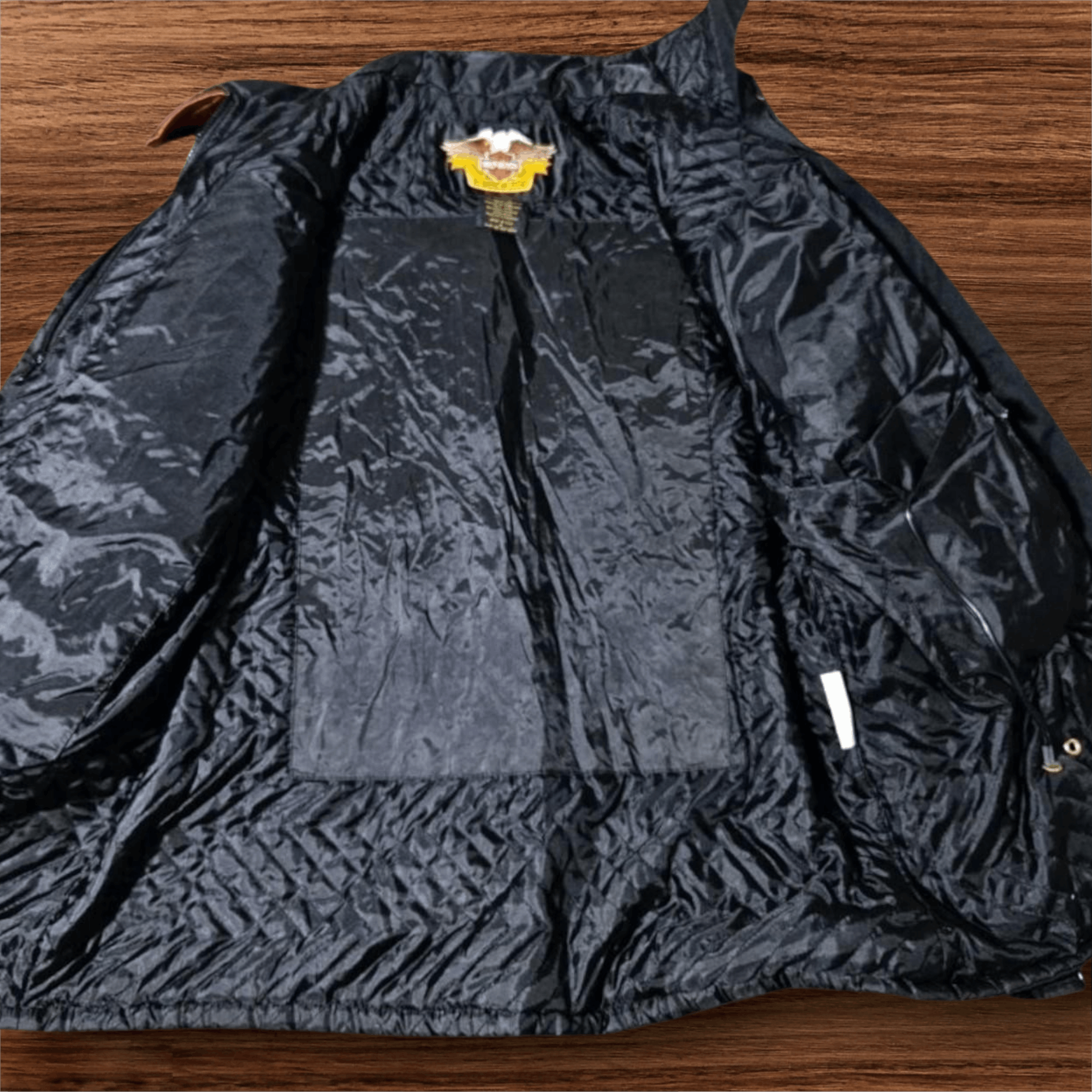 Harley Davidson Vintage Harley-Davidson USA Belted Heated Jacket Moto MEDIUM Size US M / EU 48-50 / 2 - 5 Thumbnail