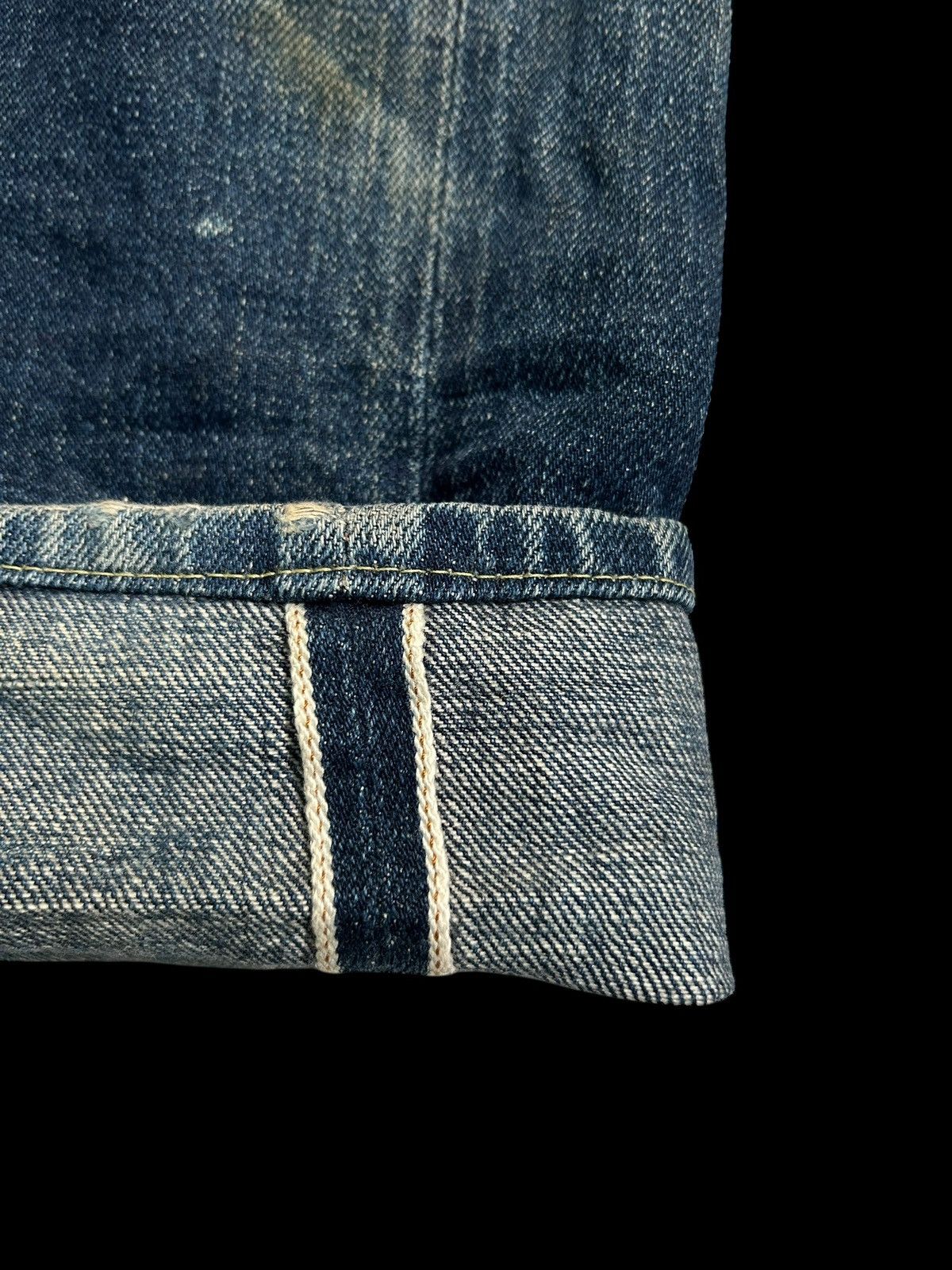 Japanese Brand × Kapital × Vintage DENIME SELVEDGE DISTRESSED VINTAGE DENIM JEANS Size US 31 - 2 Thumbnail