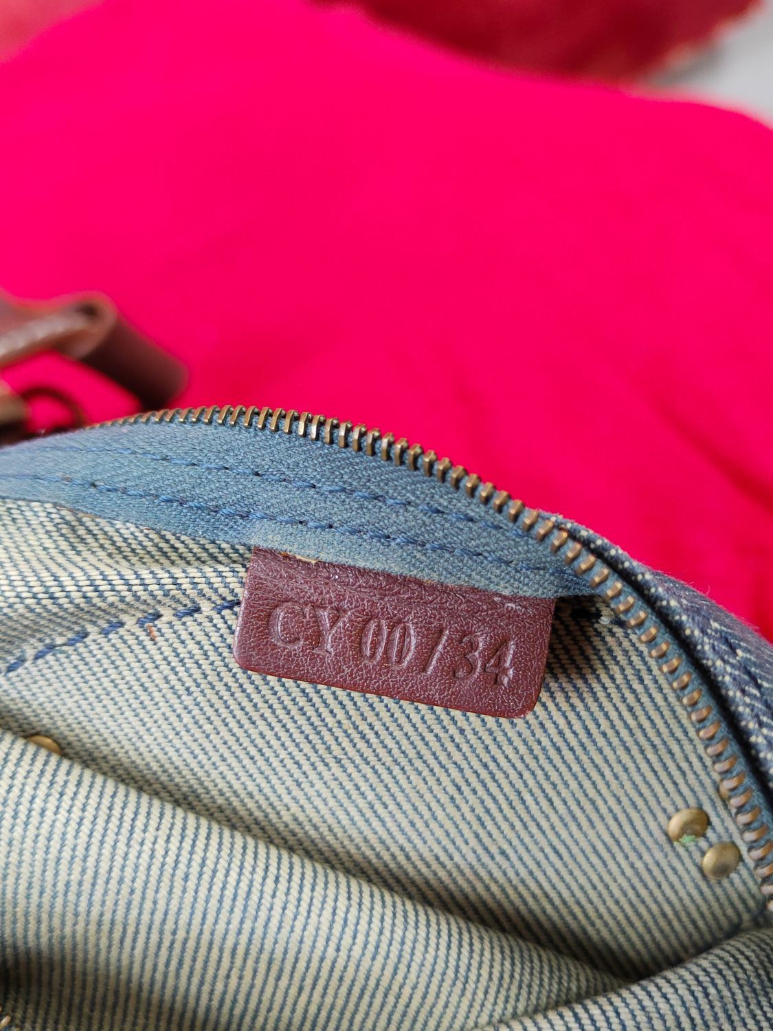 Celine Celine denim monogram vintage Shoulder hand Bag #SB035DLAL Size ONE SIZE - 21 Thumbnail