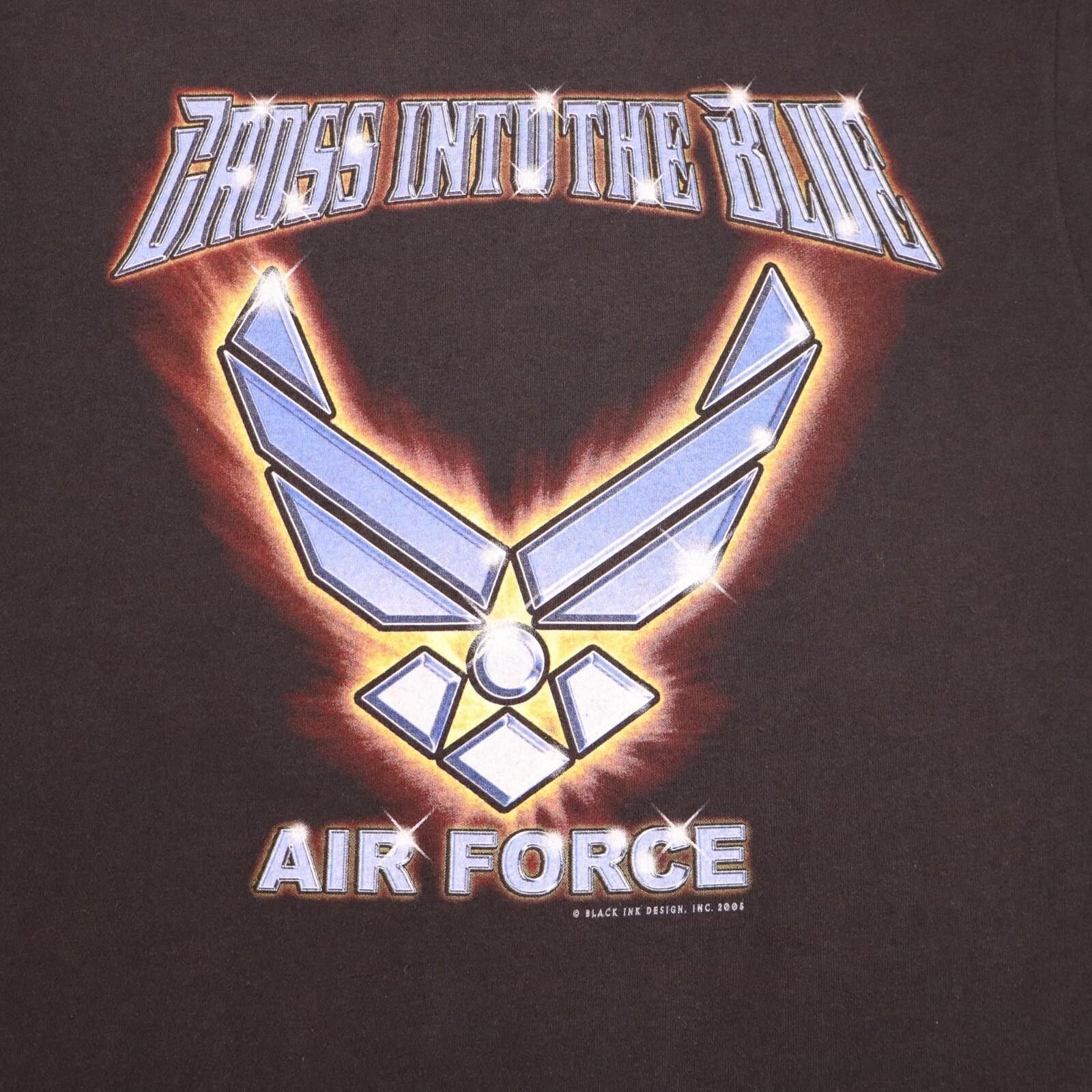 Soffe US Air Force T-Shirt Medium nwt vtg "Cross Into The Blue" Size US M / EU 48-50 / 2 - 1 Thumbnail