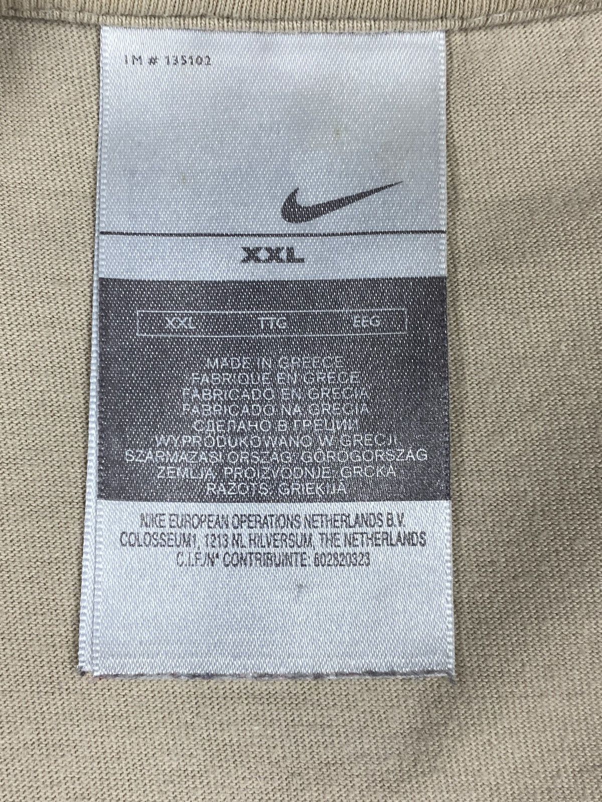 Nike × Vintage Vintage Nike Center Logo England Rugby Tee T Shirt Size US XXL / EU 58 / 5 - 12 Thumbnail