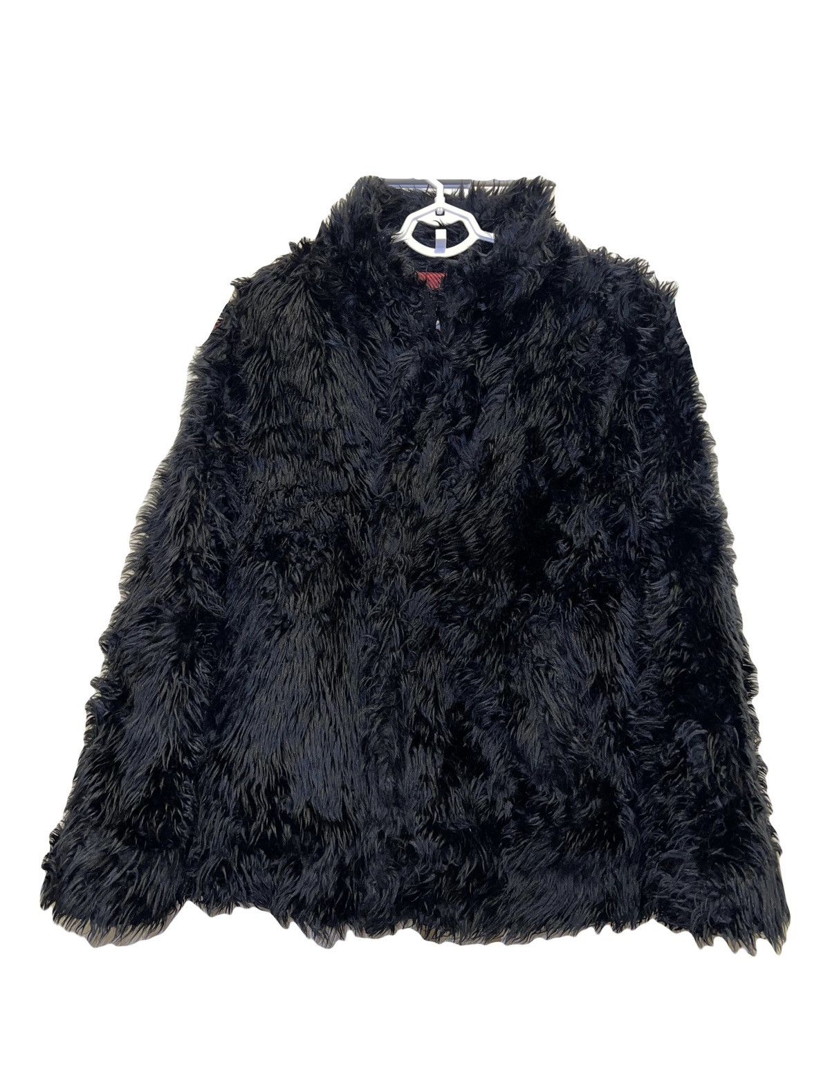 Japanese Brand Vintage DEORART black faux fur jacket 🖤🧛🏻‍♀️ Size US M / EU 48-50 / 2 - 1 Thumbnail