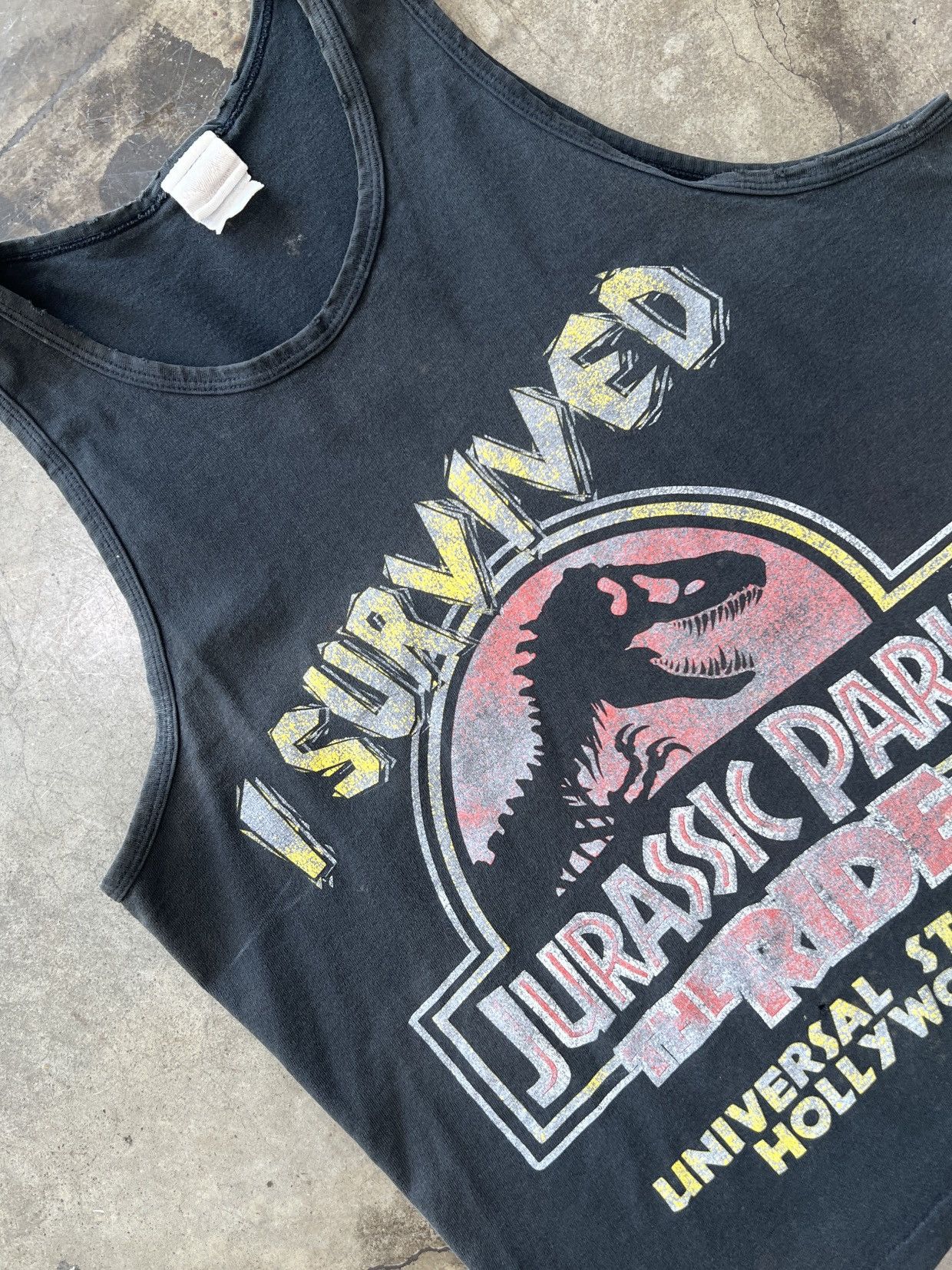 Vintage Vintage Jurassic Park Universal Movie Promo Tank Top Large Size US L / EU 52-54 / 3 - 1 Thumbnail