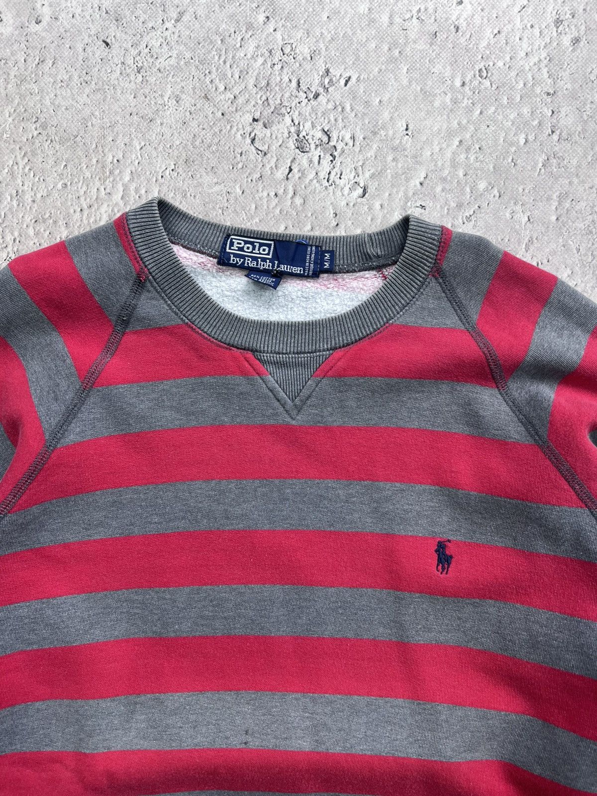 Polo Ralph Lauren × Vintage Vintage Polo Ralph Lauren Crewneck Sweatshirt Black Size US M / EU 48-50 / 2 - 3 Thumbnail