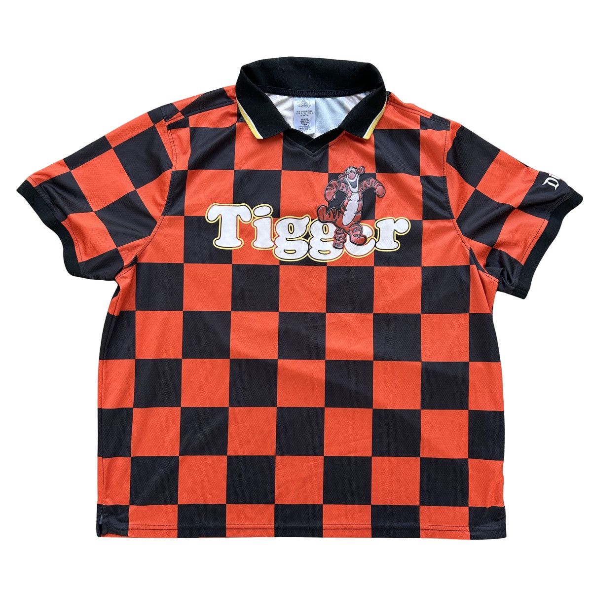 Disneyland Disney Parks Tigger 68 Sports Jersy Size XL RARE