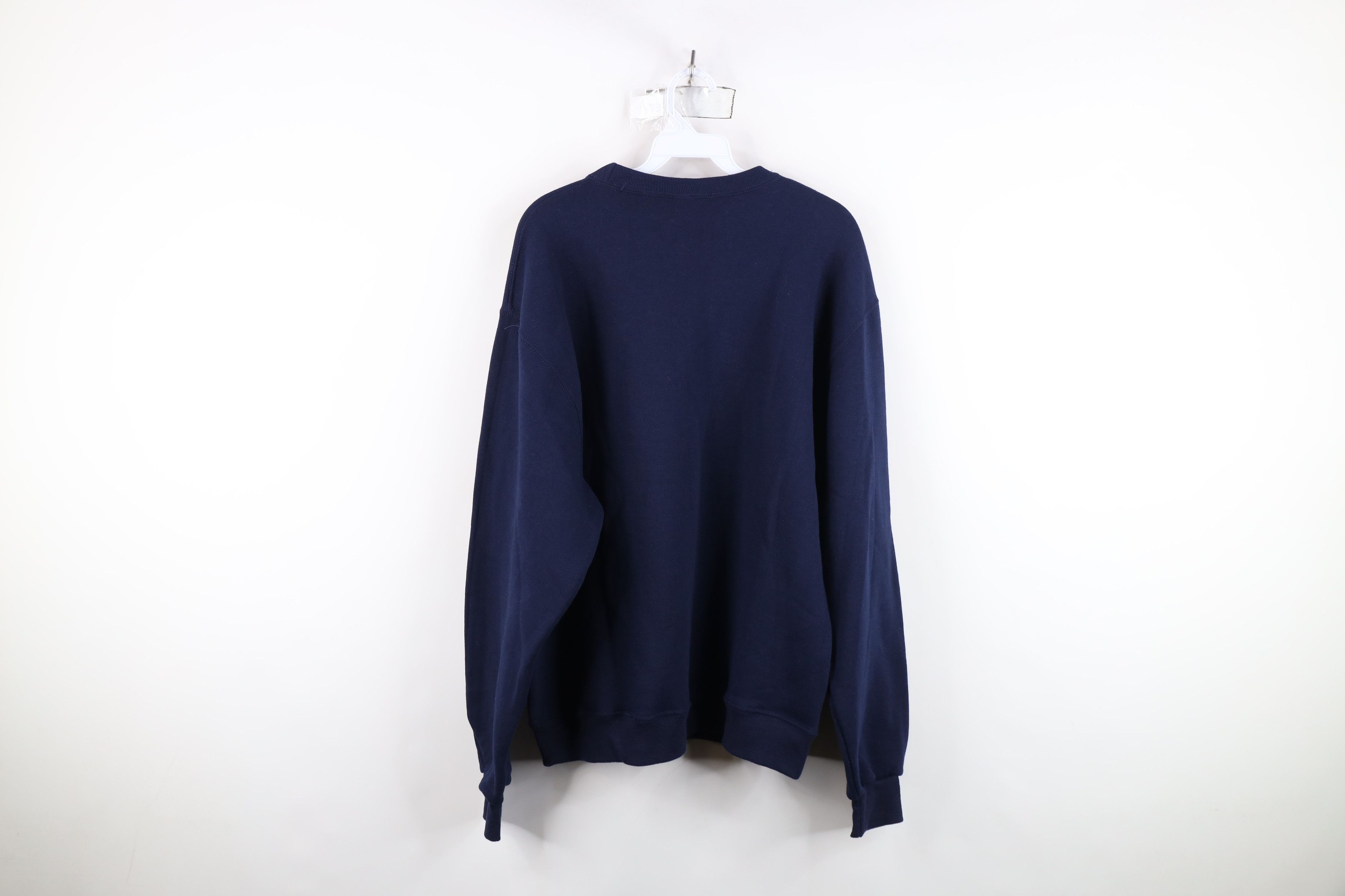 Russell Athletic Vintage 90s Russell Athletic Crewneck Sweatshirt Navy Blue Size US L / EU 52-54 / 3 - 11 Thumbnail