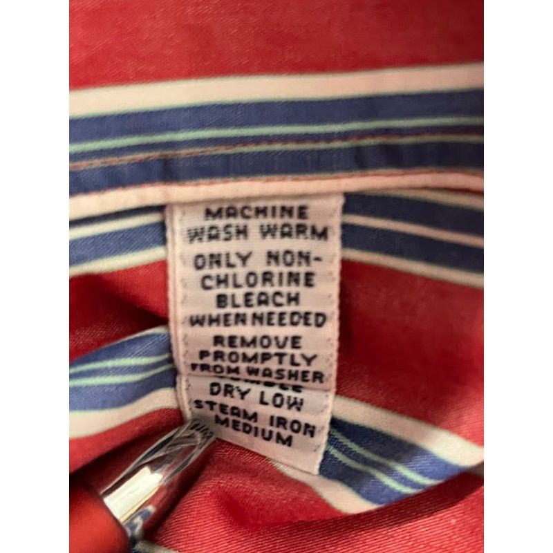 Polo Ralph Lauren VTG Polo Ralph Lauren Shirt Chapman Red White Blue XL Size US XL / EU 56 / 4 - 4 Thumbnail