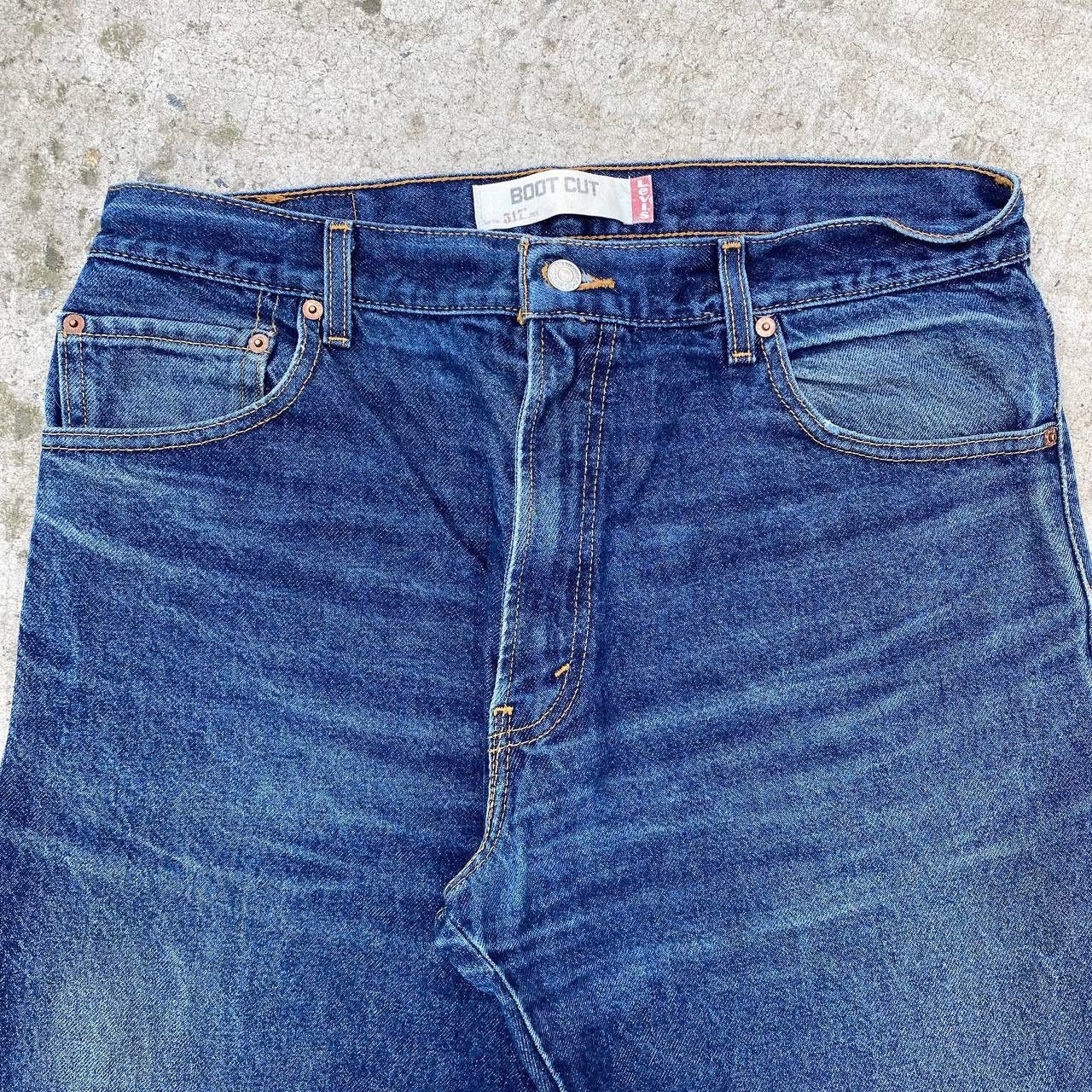 Levi's Vintage Clothing VTG Levi’s 517 Boot Cut Jeans Denim W36xL34 Y2K Mexico 00s Size US 36 / EU 52 - 5 Thumbnail