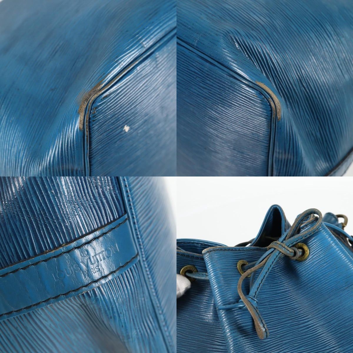 Louis Vuitton LOUIS VUITTON Epi Petit Noe Shoulder Bag Blue M44105 Size ONE SIZE - 11 Thumbnail