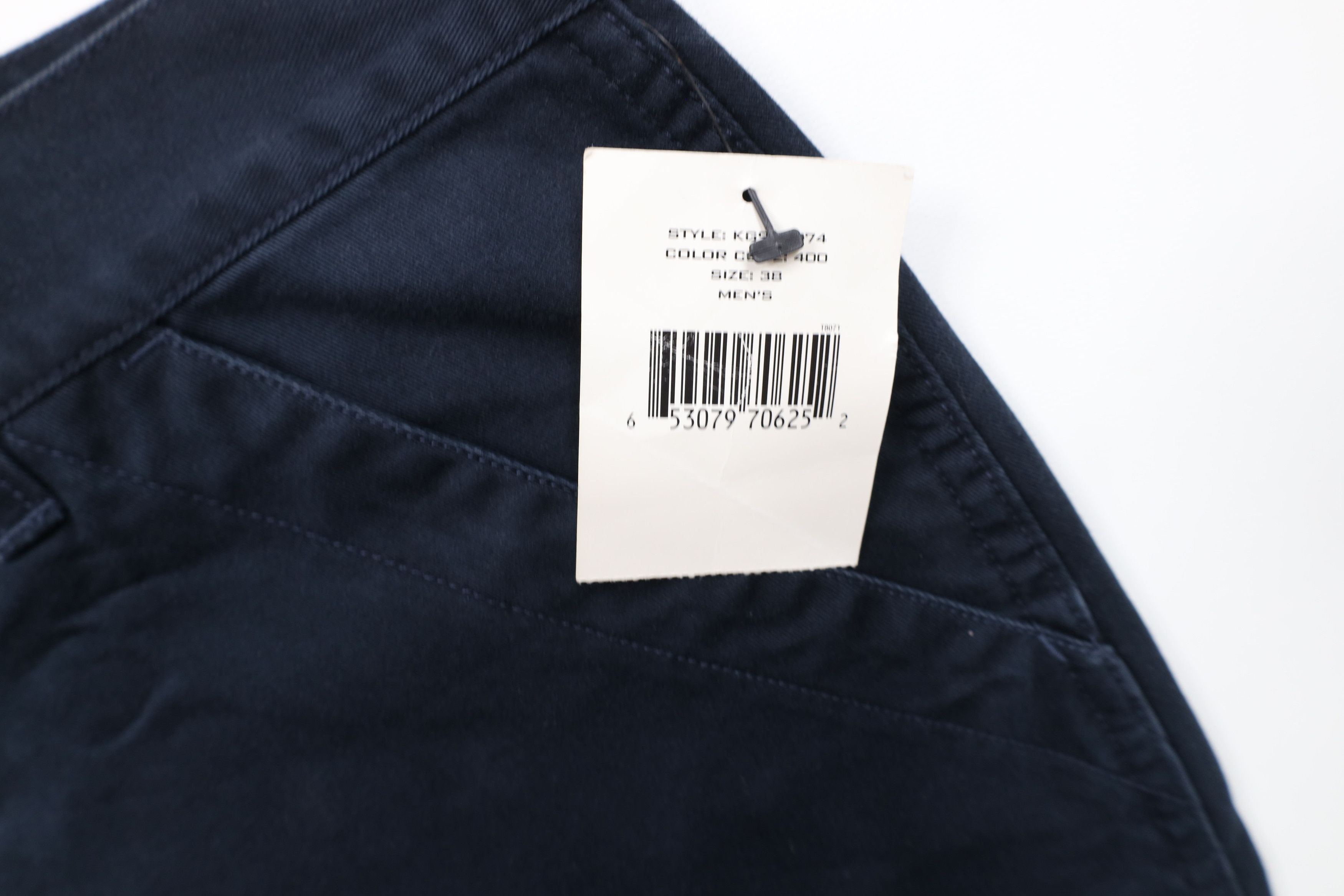 Deadstock Vintage 90s DKNY Baggy Dungaree Chino Shorts Blue