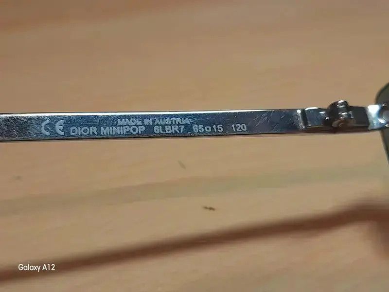 Dior × John Galliano × Vintage DIOR Sunglasses Rimless Wrap Shield Galliano Era Minipop Size ONE SIZE - 2 Thumbnail
