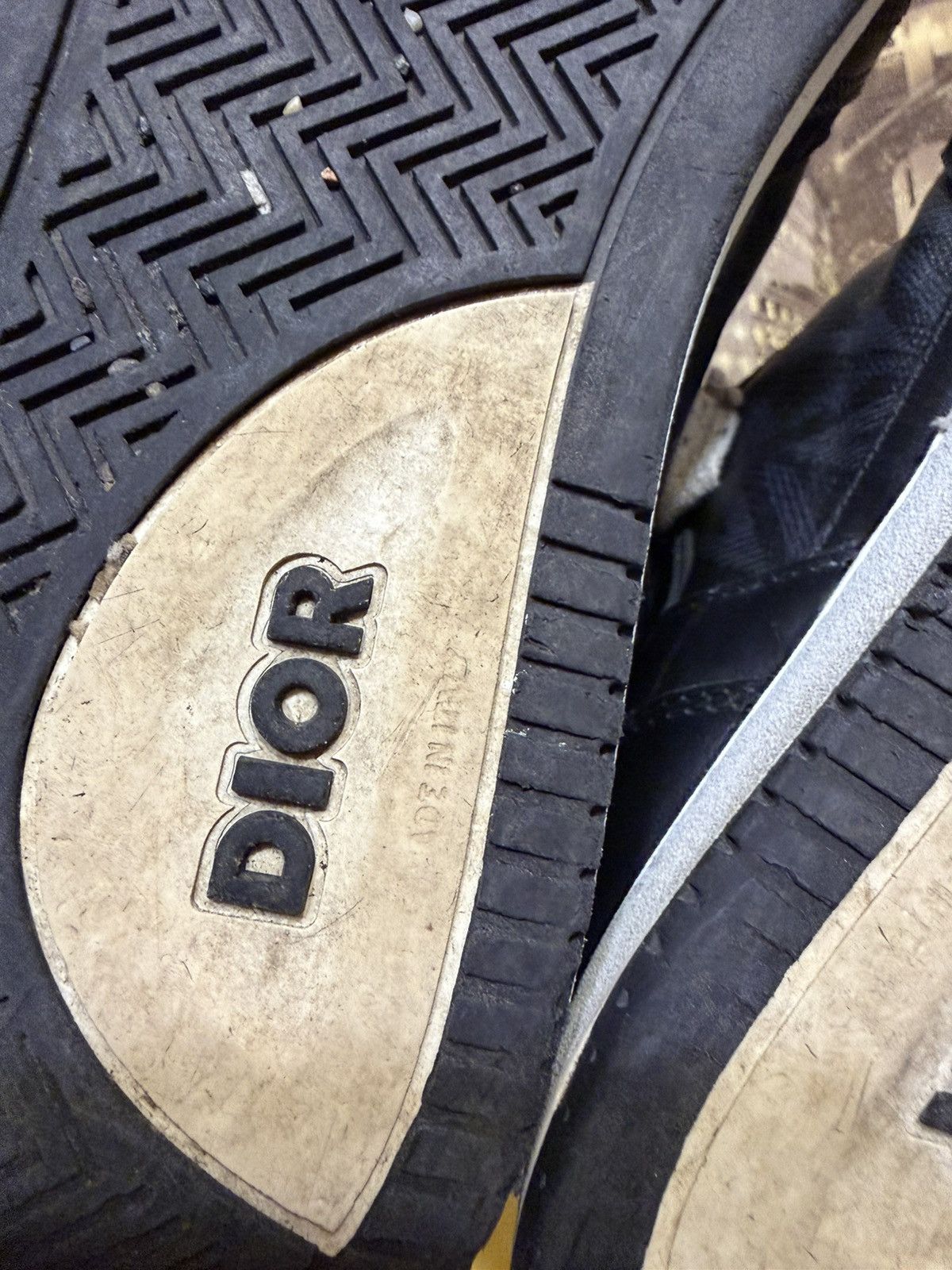 Dior Dior b27 learher high trainers Size US 10.5 / EU 43-44 - 8 Thumbnail