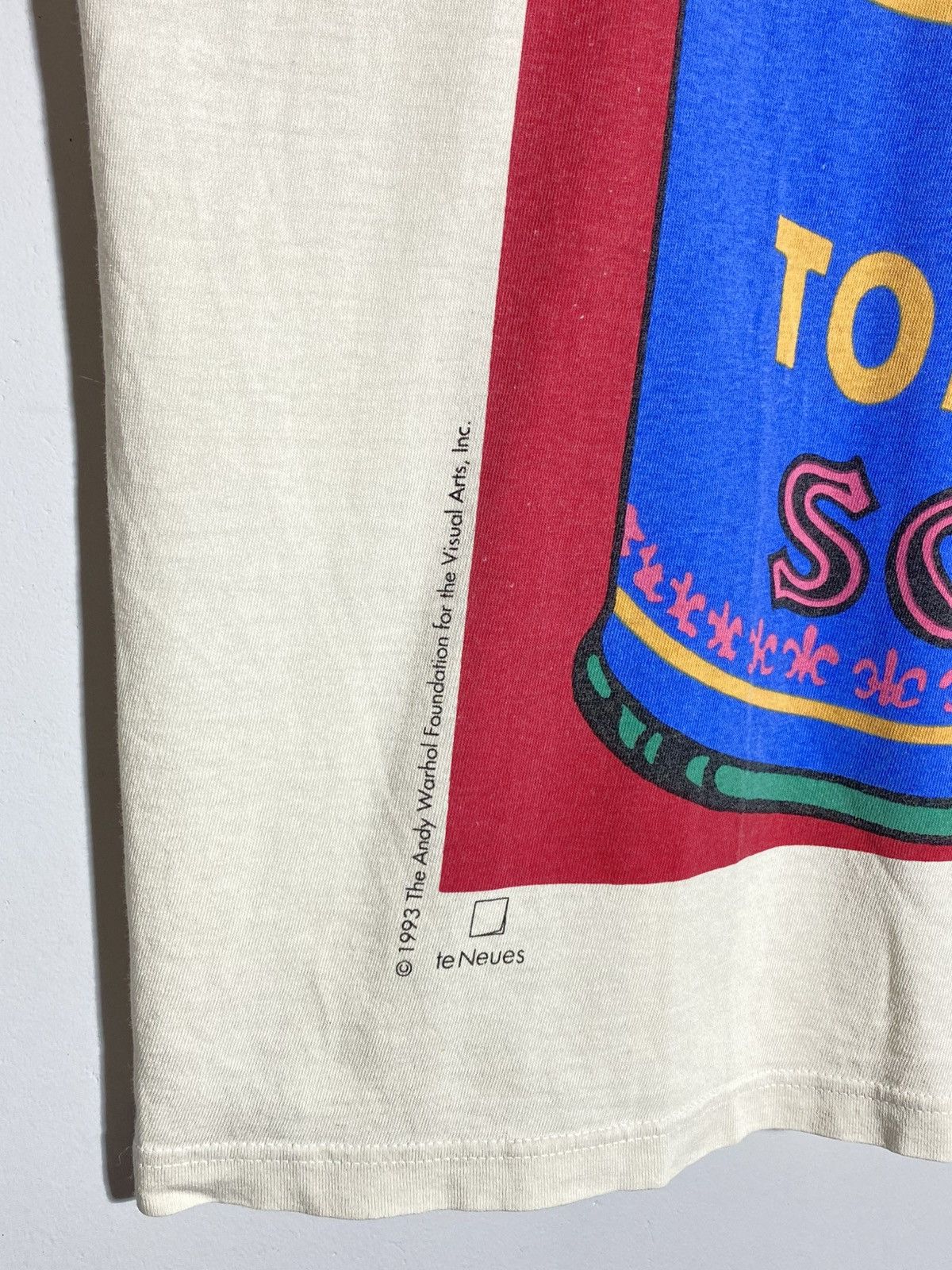 Andy Warhol 1993 Andy Warhol Tomato Soup Vintage Graphic T-shirt Size US XL / EU 56 / 4 - 4 Thumbnail