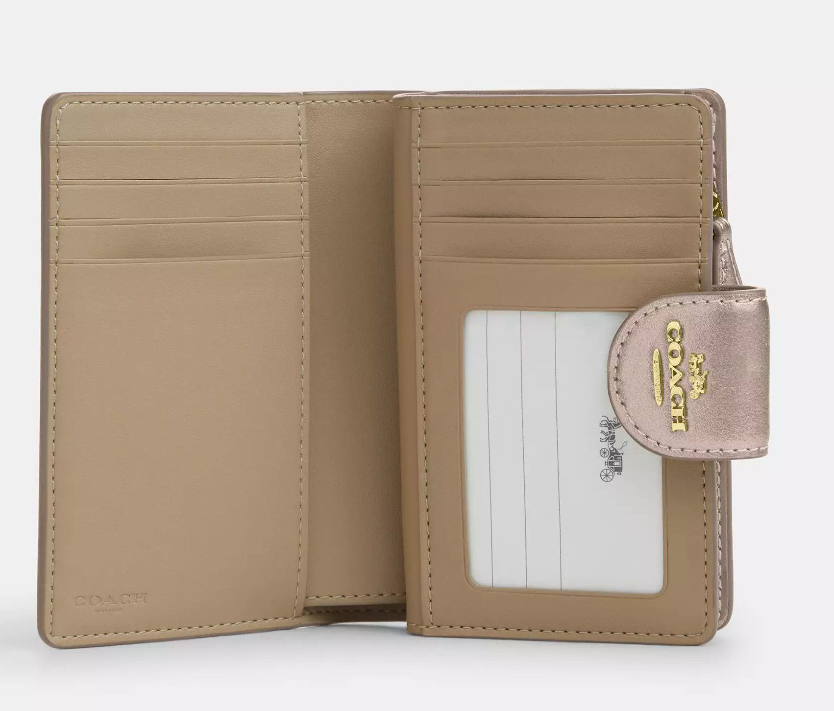 Coach Medium Corner Zip Wallet CW528 Size ONE SIZE - 7 Thumbnail