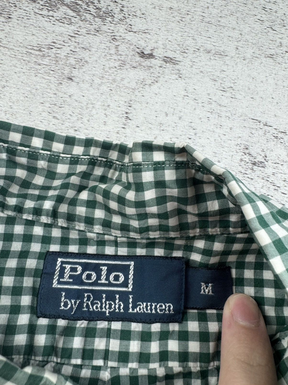 Polo Ralph Lauren Polo Ralph Lauren Checked Striped Longsleeve Button Shirt Size US M / EU 48-50 / 2 - 11 Thumbnail