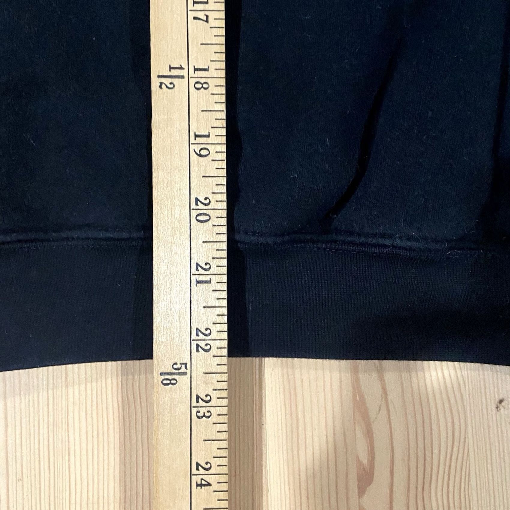 Lueder Lueder Hoodie Men S Black Cotton Streetwear Avant Garde Small Size US S / EU 44-46 / 1 - 7 Thumbnail