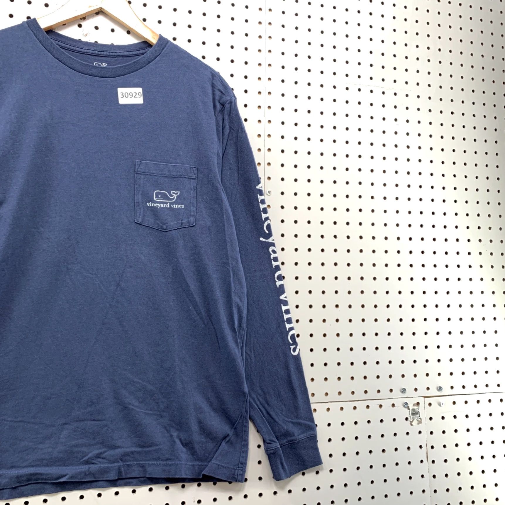 Vineyard Vines VINTAGE Vineyard Vines Whale Pocket Shirt Adult Small Navy Blue Long Sleeve Preppy Mens Size US S / EU 44-46 / 1 - 4 Thumbnail