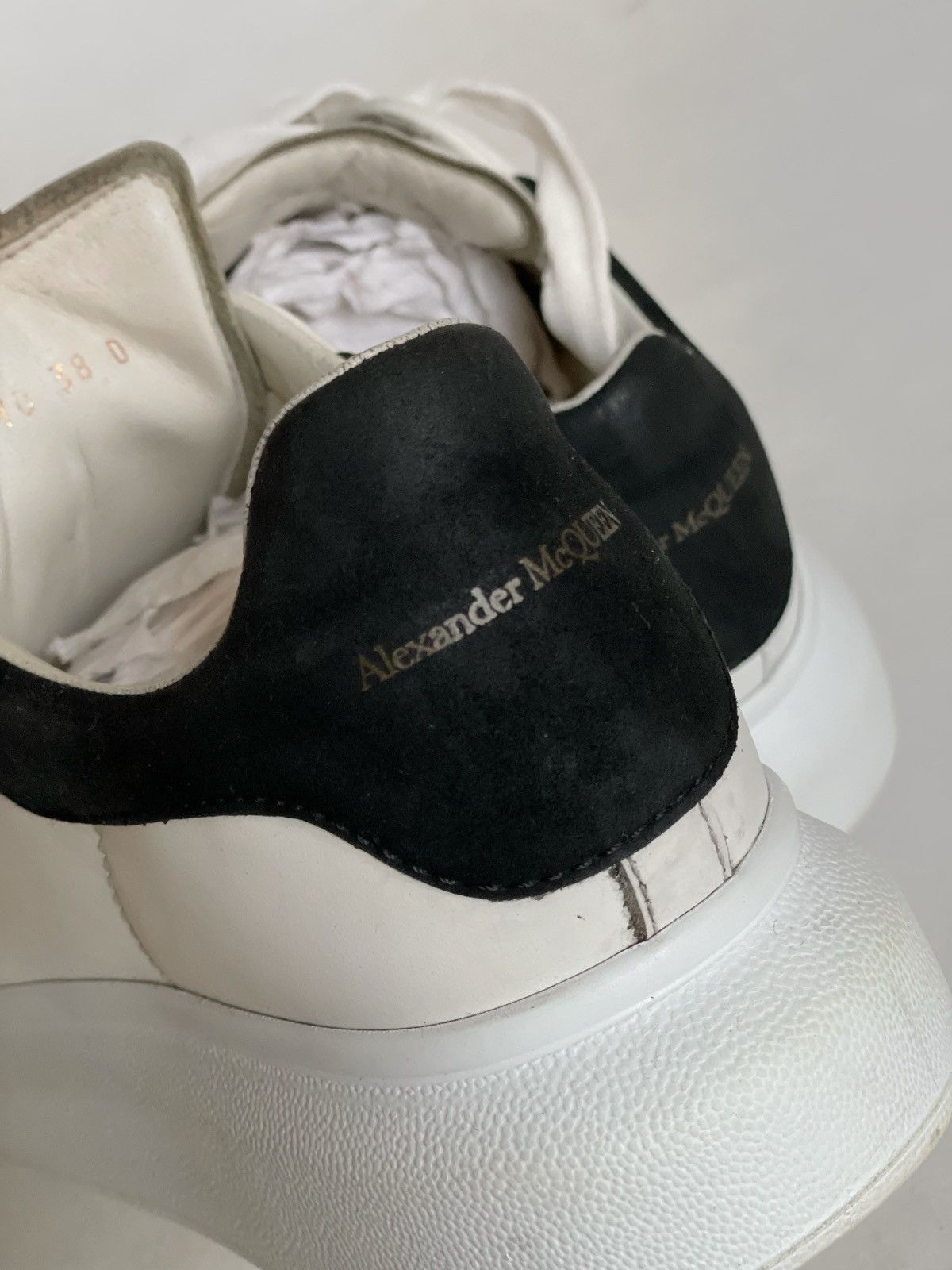 Alexander McQueen Alexander McQueen oversized leather sneakers Size US 8 / IT 38 - 10 Thumbnail