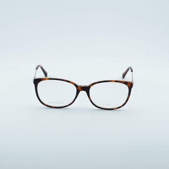 Jimmy Choo Jimmy Choo JC 302 00T4 00 Eyeglasses Havana Pink 55mm Size ONE SIZE - 2 Thumbnail
