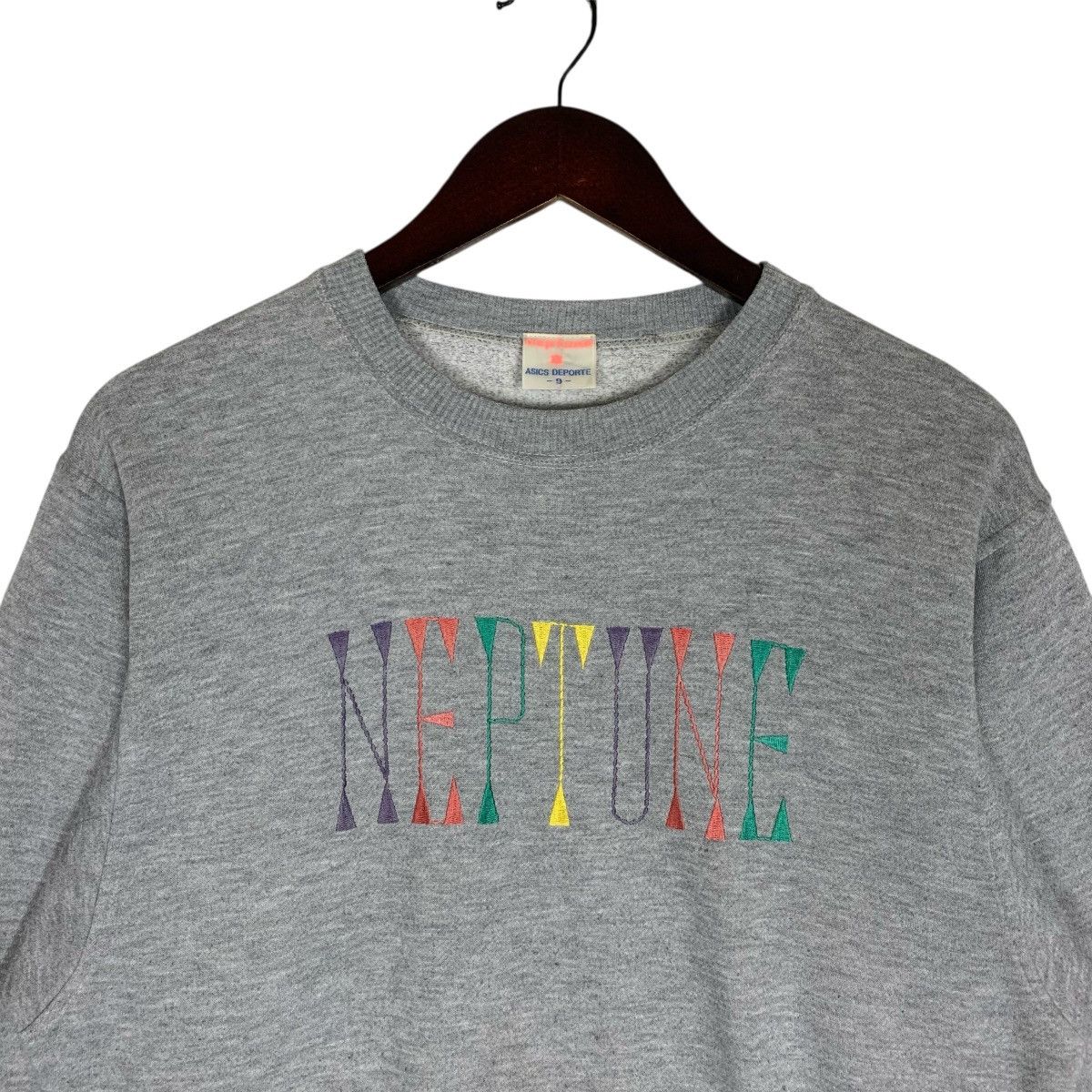 Asics Vintage Neptune Asics Deporte JapaneseBrand Sweatshirt Size M / US 6-8 / IT 42-44 - 3 Thumbnail