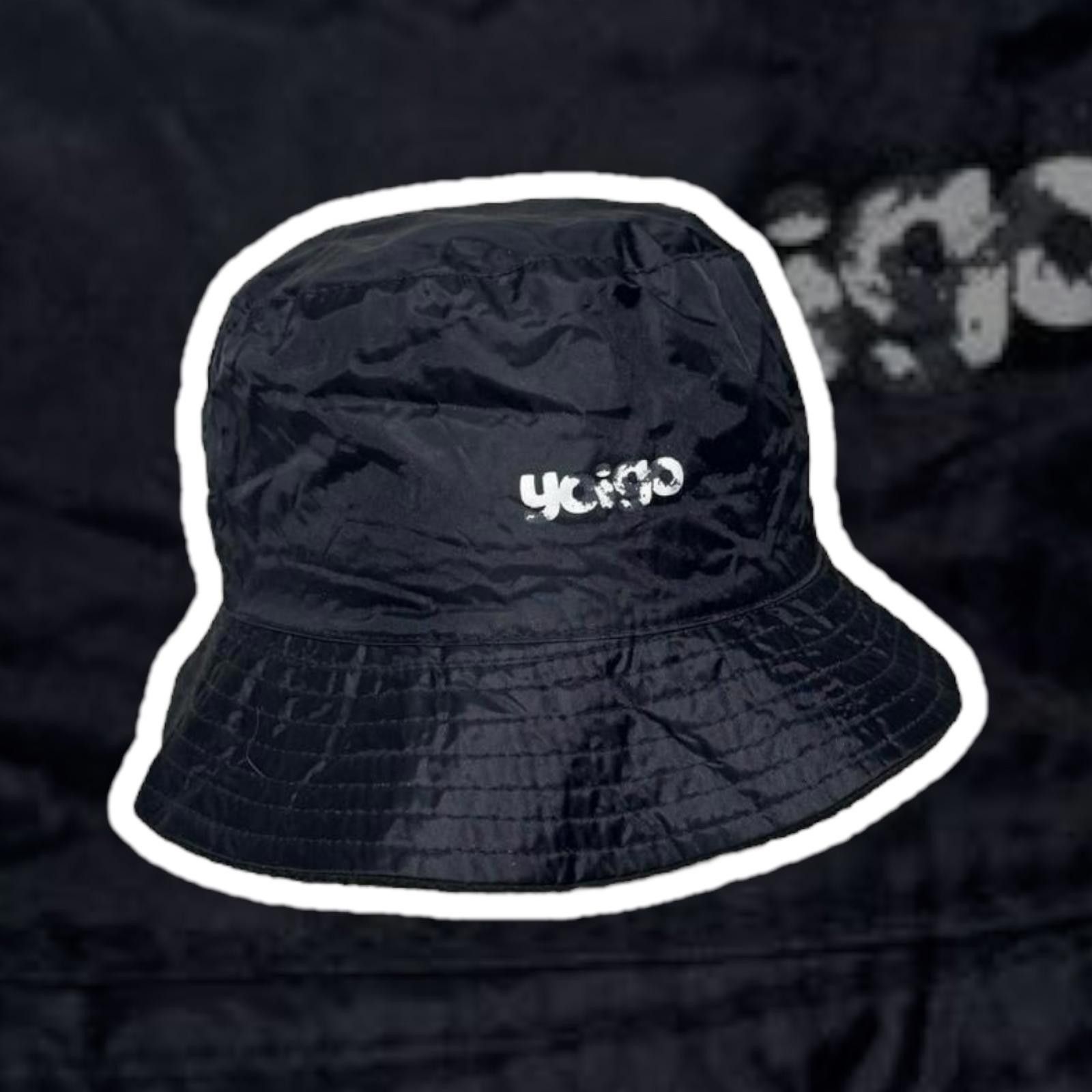 Unknown London Stylish Black Bucket Hat Size ONE SIZE - 1 Thumbnail