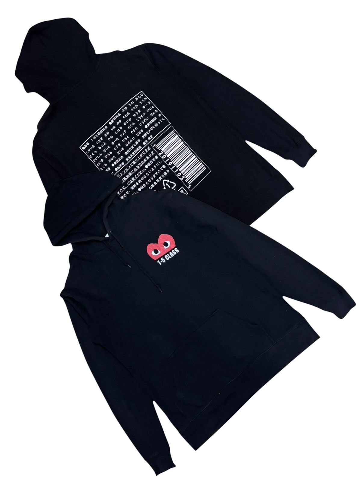 Japanese Brand × Vintage Japanese CDG Comme Des Garcons Inspired Hoodie Size US L / EU 52-54 / 3 - 1 Thumbnail