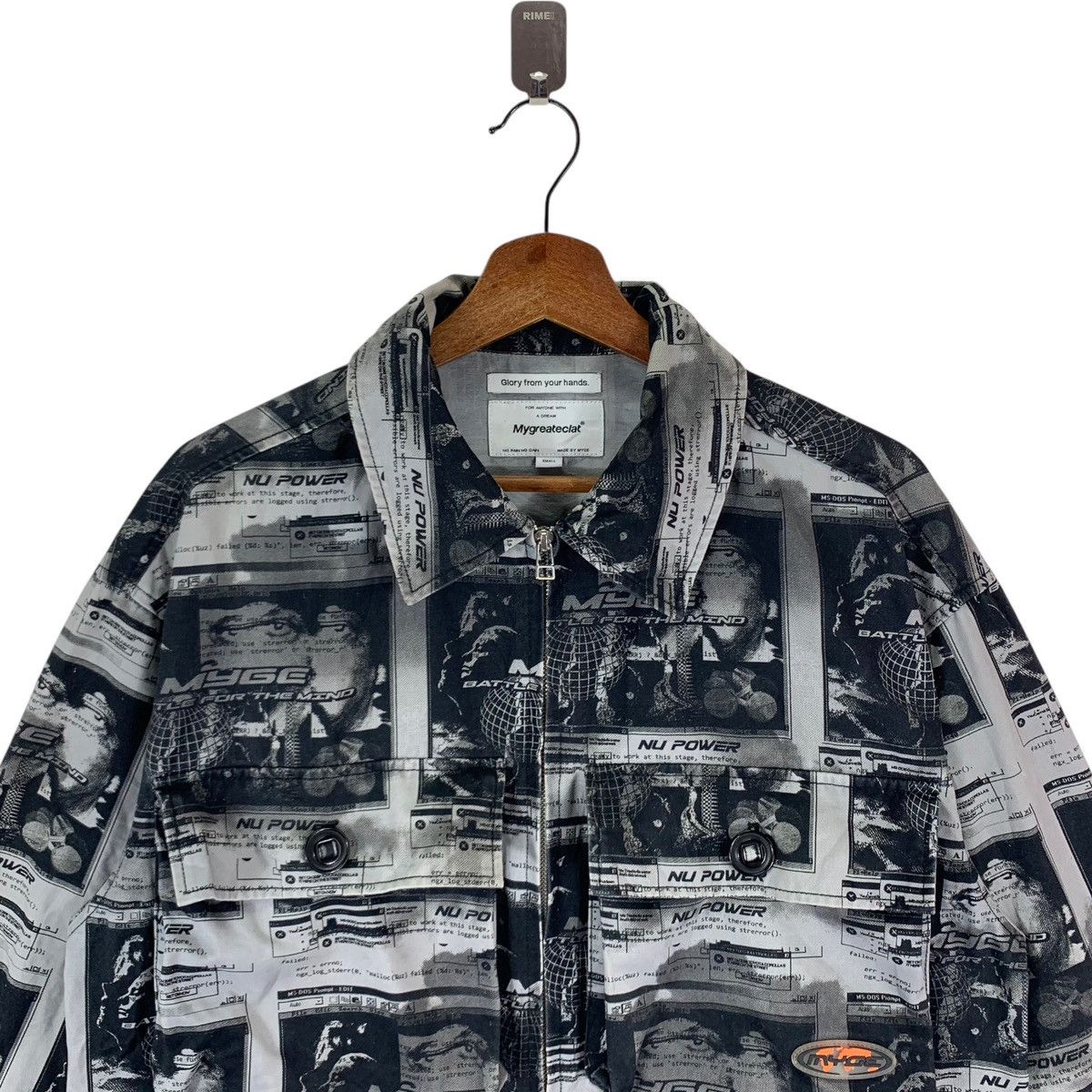 Vintage × Welcome Skateboards VINTAGE MYGREATECLAT SKATEBOARD FULL PRINTED JACKET Size US S / EU 44-46 / 1 - 4 Thumbnail