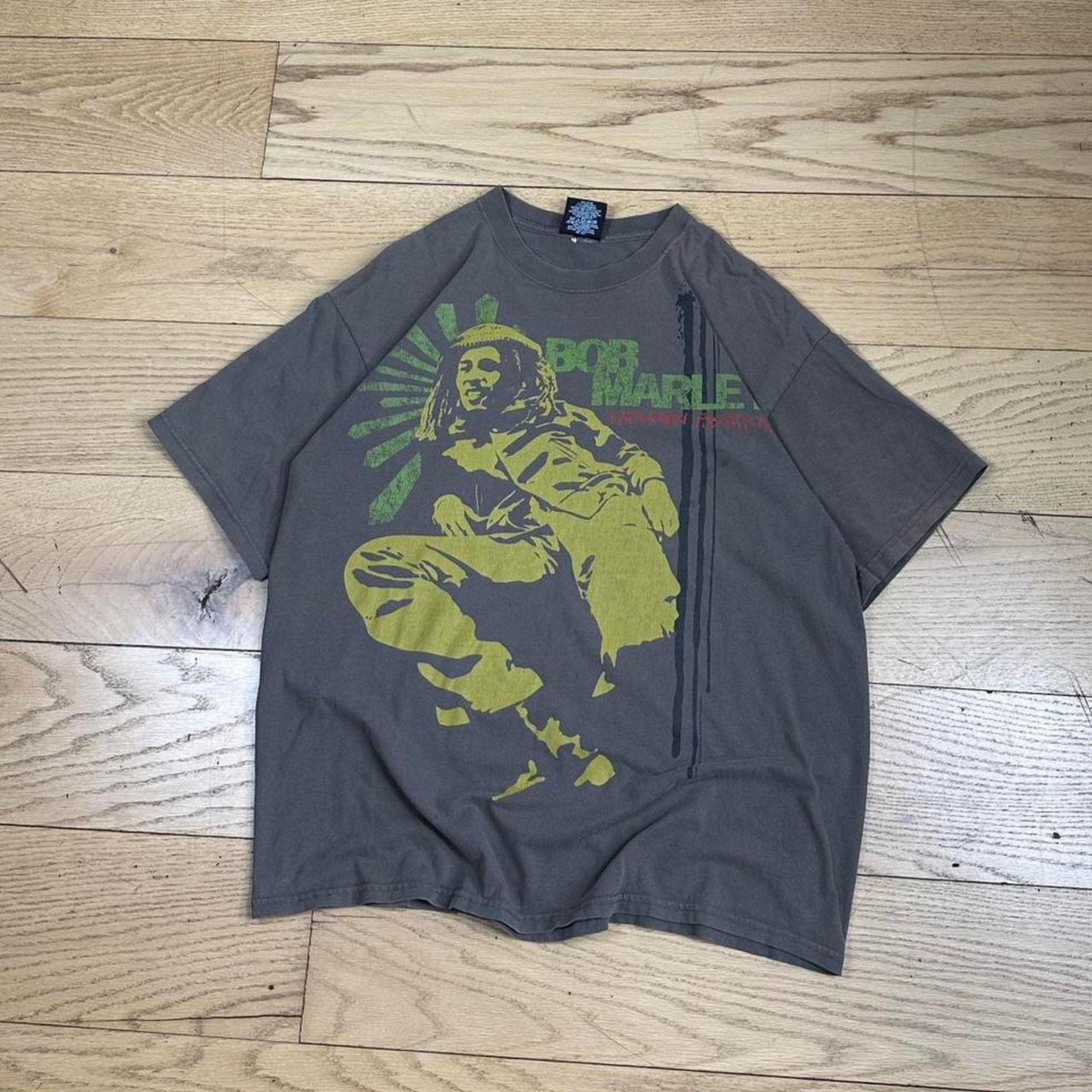 Vintage × Zion Rootswear Vintage Bob Marley T-shirt Size US XL / EU 56 / 4 - 1 Thumbnail