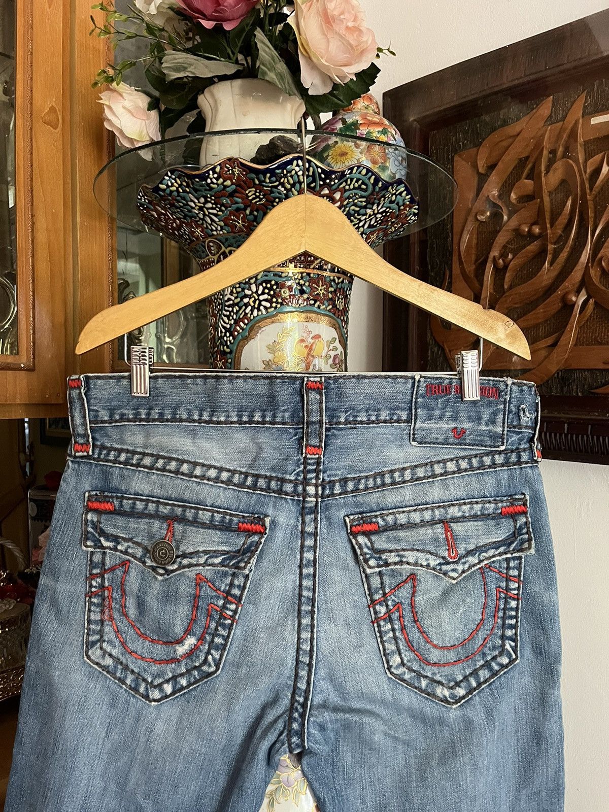 True Religion Y2K True Religion Distressed Jorts Size US 33 - 2 Thumbnail