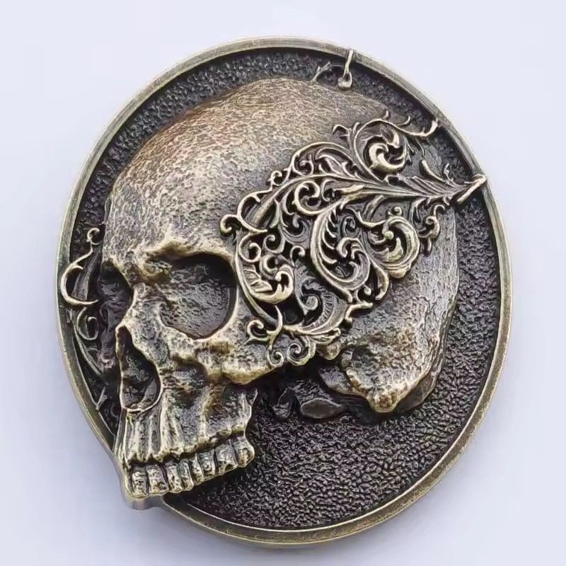 Other Classic Skull Series Zinc Alloy Belt Buckle Size ONE SIZE - 1 Thumbnail
