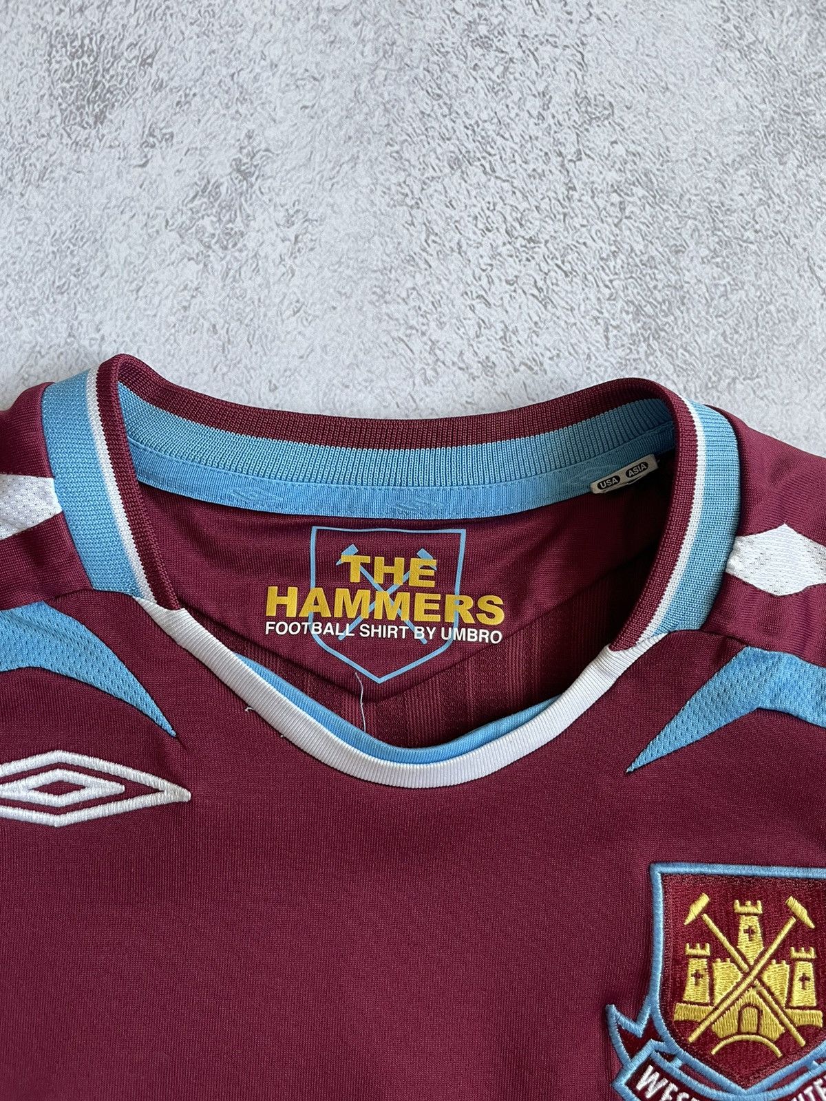 Umbro Umbro West Ham United 2007/2008 Home Soccer Tee L Size US L / EU 52-54 / 3 - 5 Thumbnail