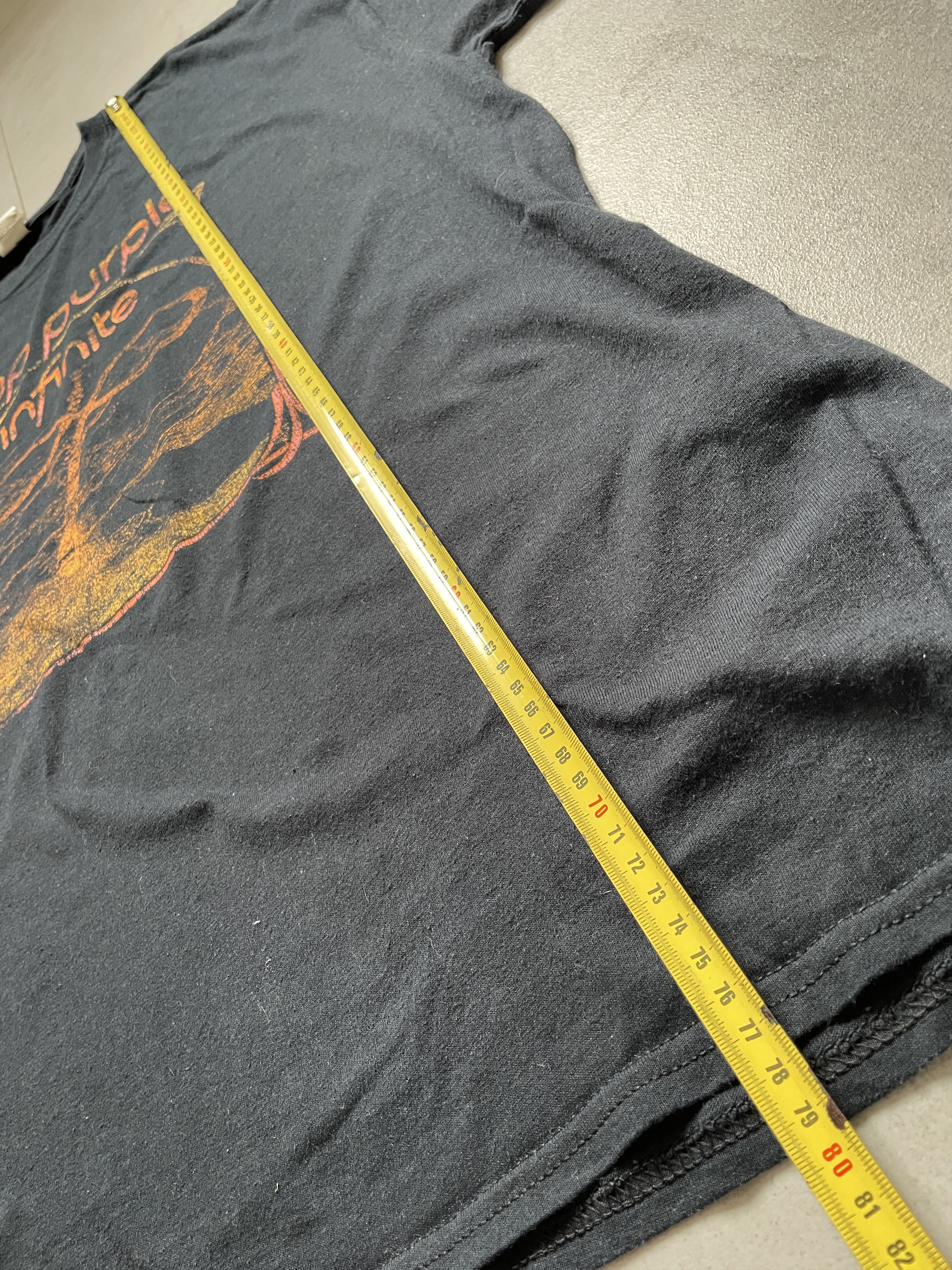 Band Tees DEEP PURPLE INFINITE ENGLISH ROCK VIVIENNE TYPE BLACK TEE Size US XL / EU 56 / 4 - 5 Thumbnail