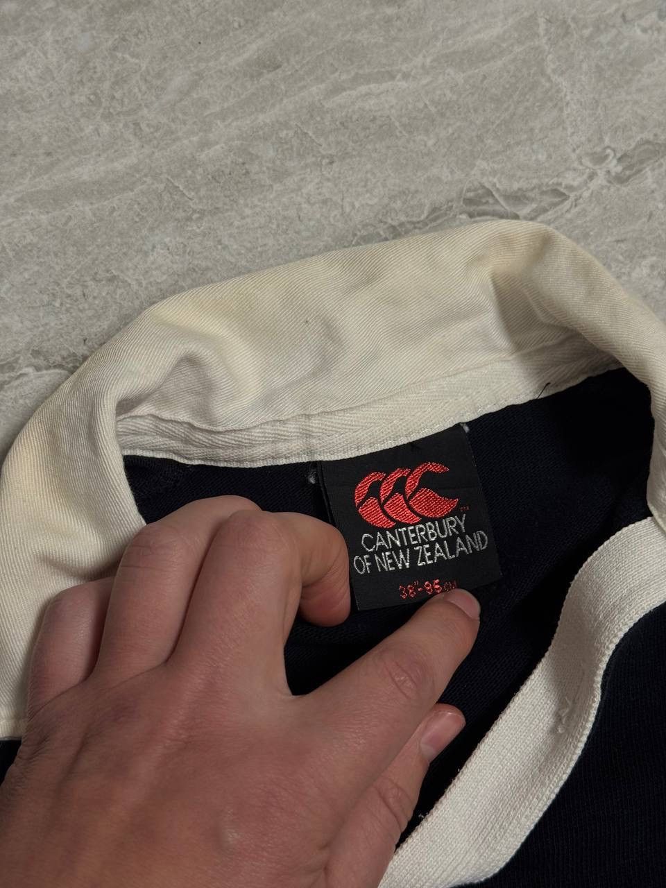 Canterbury of New Zealand New Zeland Rugby 1992 Shirt Jersey Long Sleeve Canterbury S Size US S / EU 44-46 / 1 - 4 Thumbnail