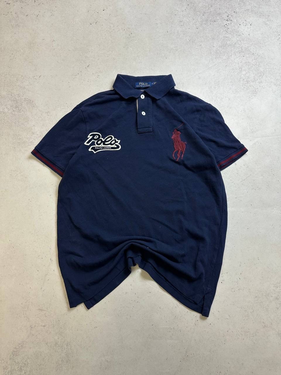 Polo Ralph Lauren Vintage Polo Ralph Lauren Chief Keef Style Shirt Y2K M Size US M / EU 48-50 / 2 - 2 Thumbnail
