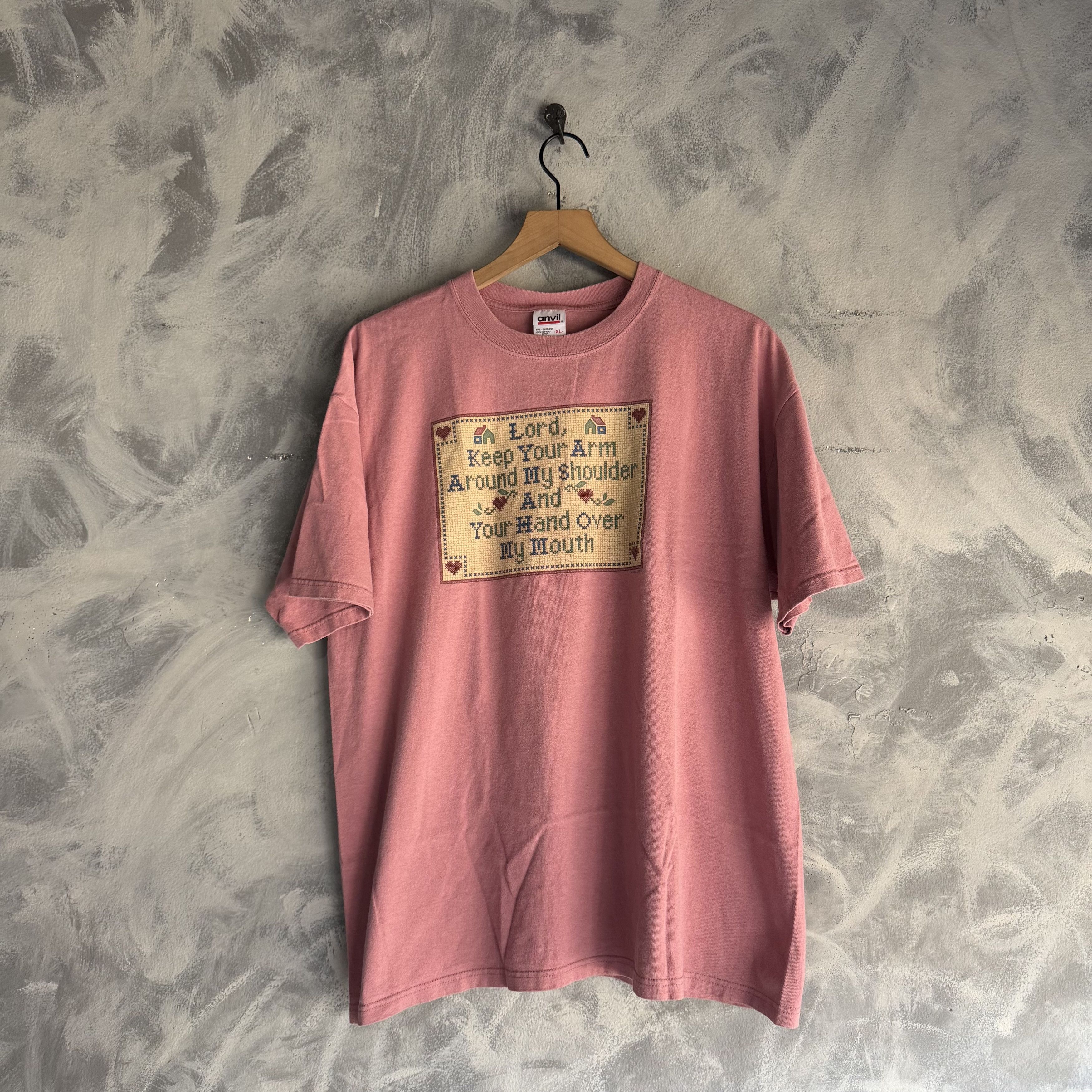 Other Vtg Lord Jesus Christ Christian T Shirt Solid Light Co EUC Size US XL / EU 56 / 4 - 1 Thumbnail