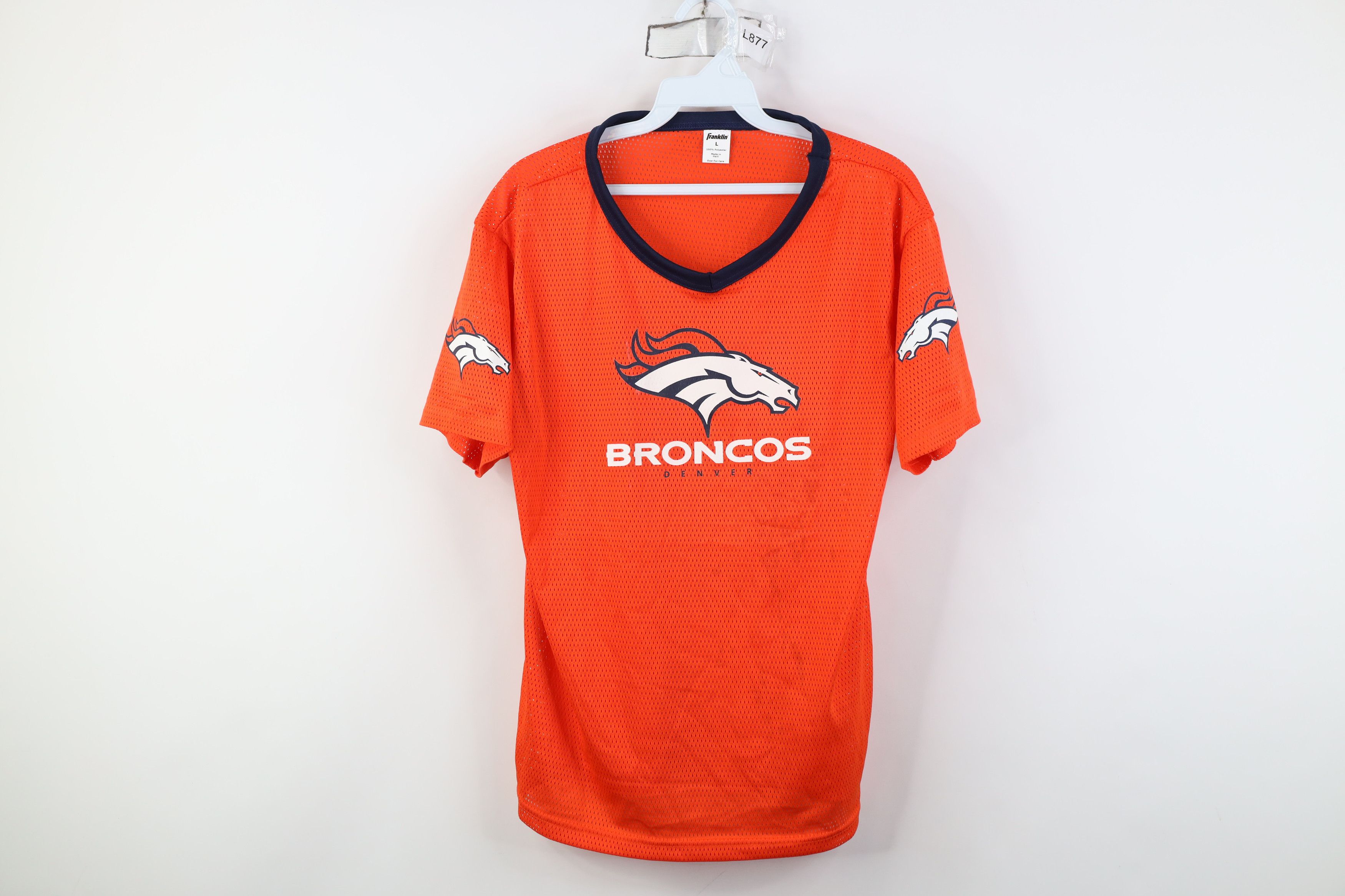 Vintage Vintage 90s Y2K Broncos Football Jersey Orange Mesh #13 Size L / US 10 / IT 46 - 1 Thumbnail