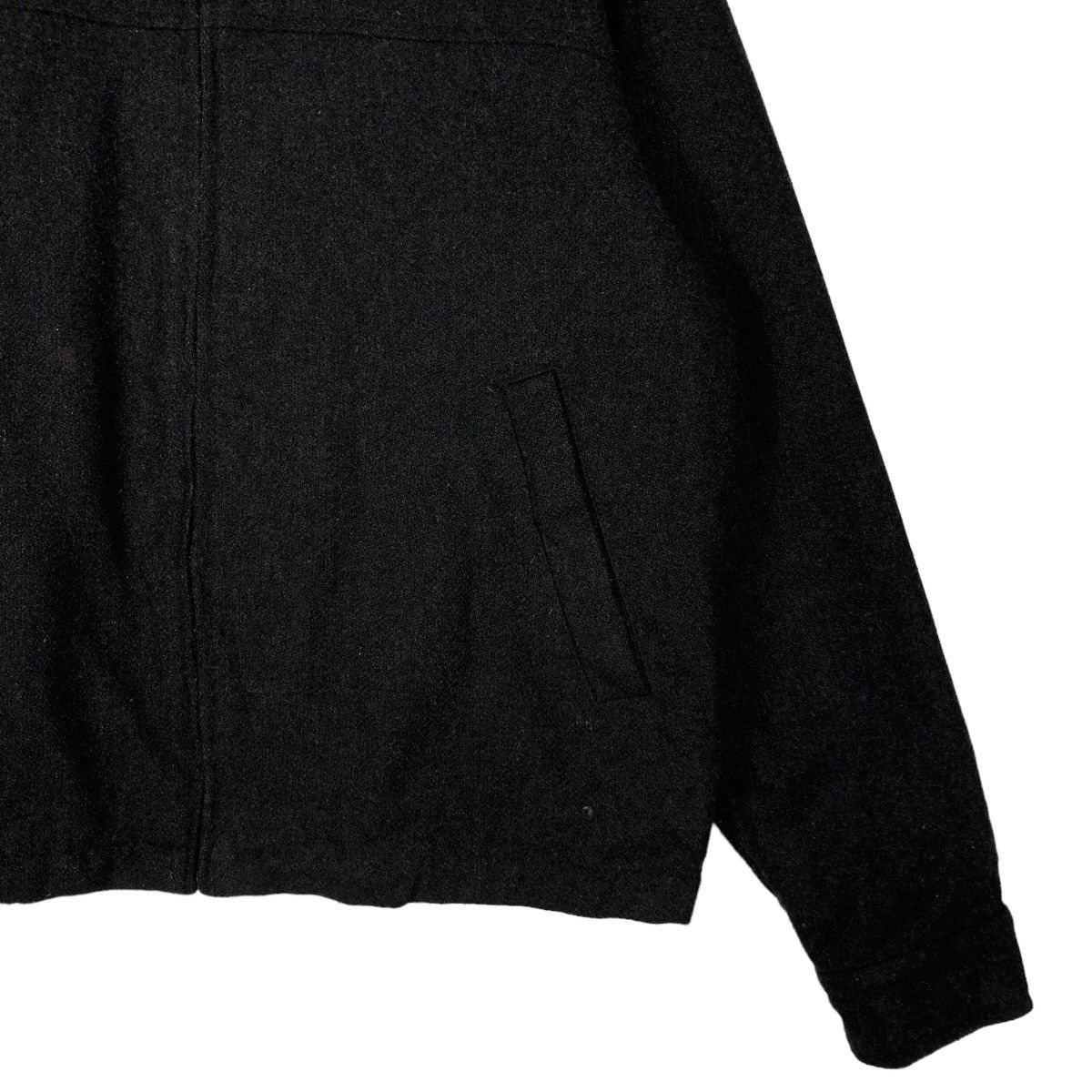Issey Miyake 🔥90’s Vintage Wool Bomber Jacket Old Navy Japan Made Size US S / EU 44-46 / 1 - 4 Thumbnail