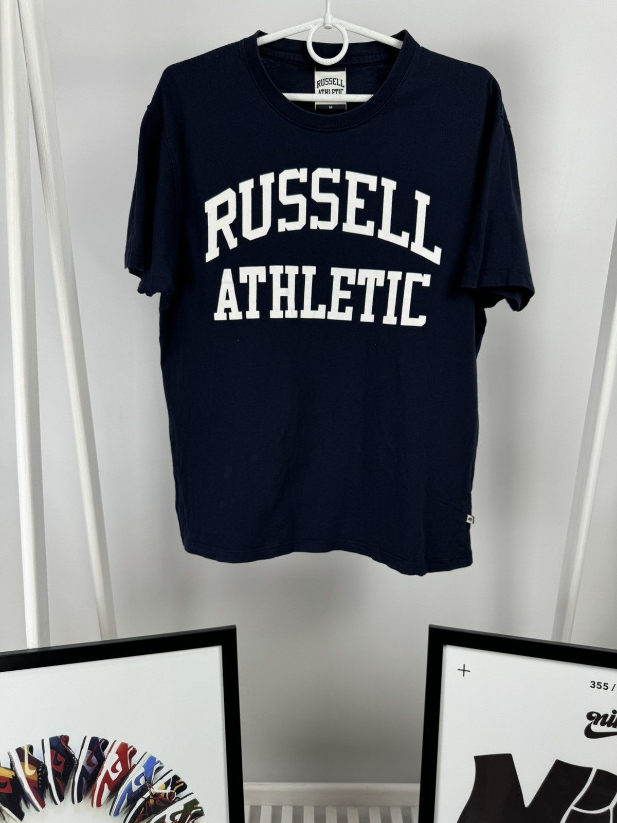 Russell Athletic Rare Russel Athletic Big Logo Tee Size US M / EU 48-50 / 2 - 2 Thumbnail