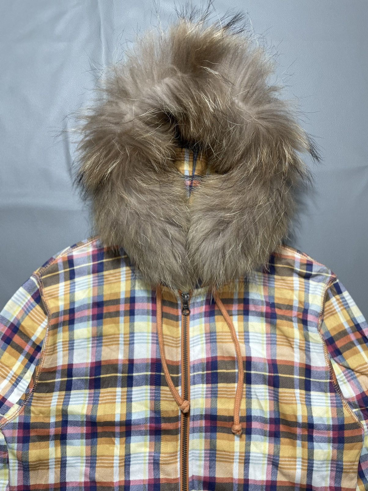 Hysteric Glamour Japan unqlo plaid zip Fur Hoodie ifsix lgb punos style Size US S / EU 44-46 / 1 - 3 Thumbnail