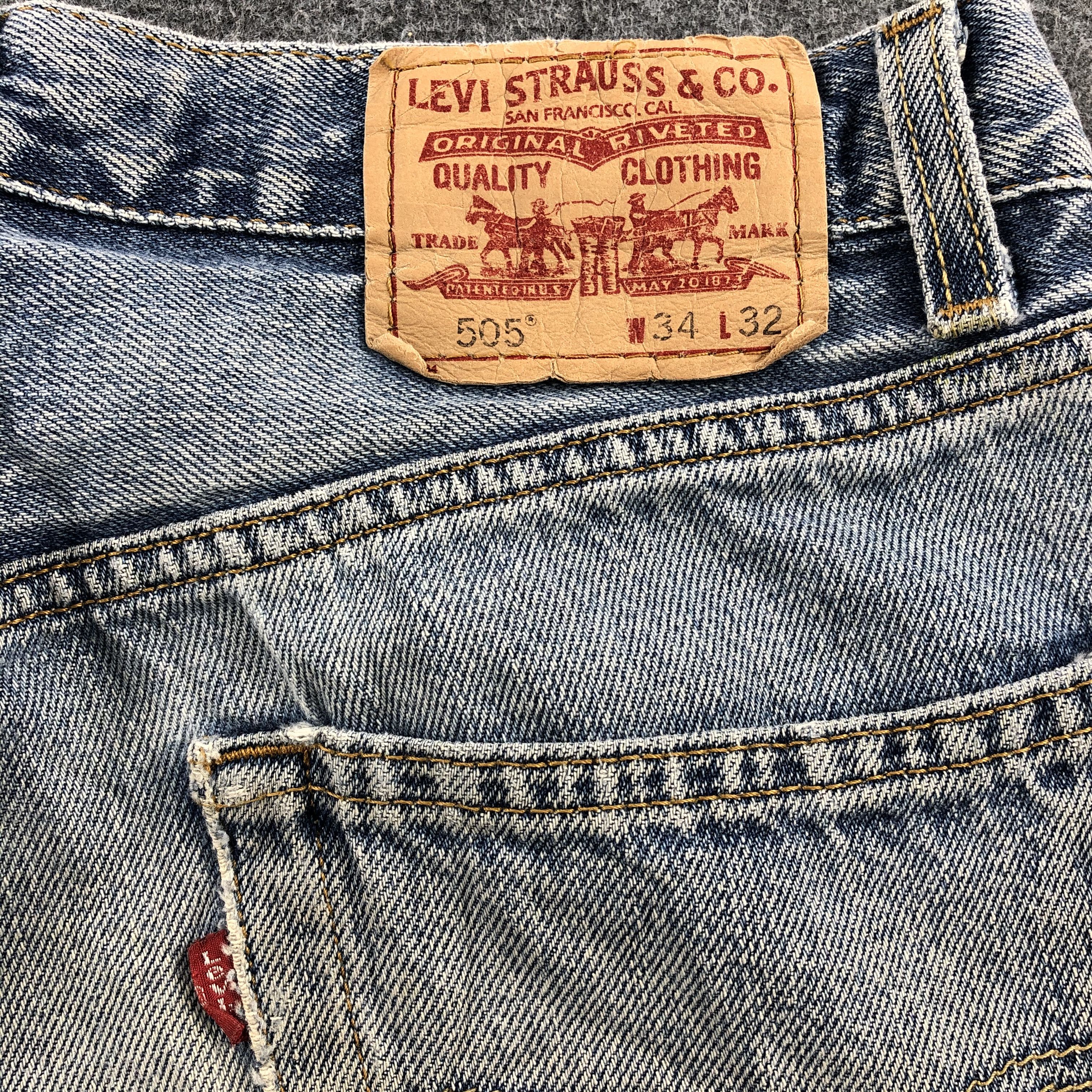 Levi's × Vintage Vintage Distress Levis 505 Jeans-JM1276 Size US 32 / EU 48 - 6 Thumbnail
